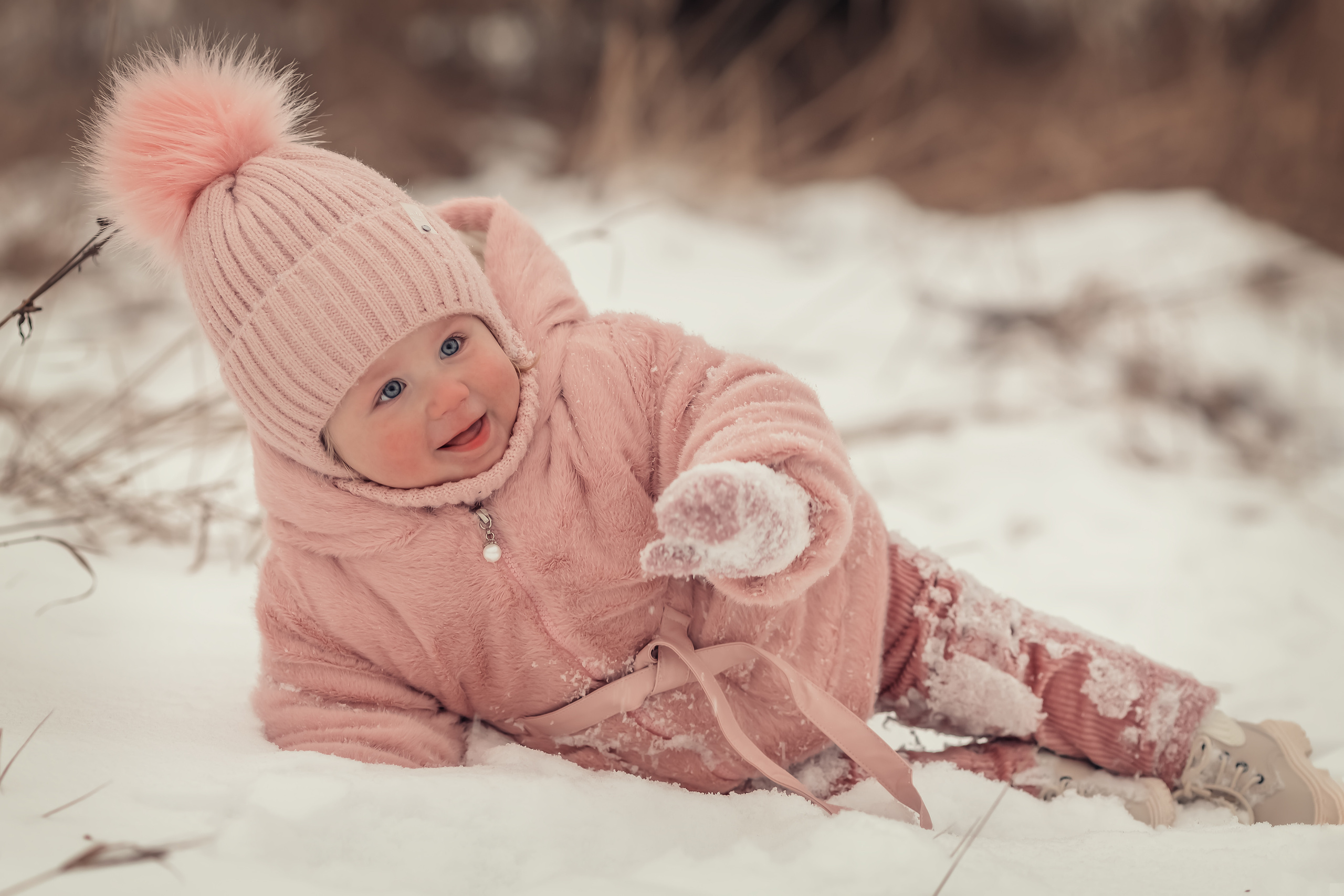 Зимняя прогулка. Семейный и детский фотограф Леонова Анна