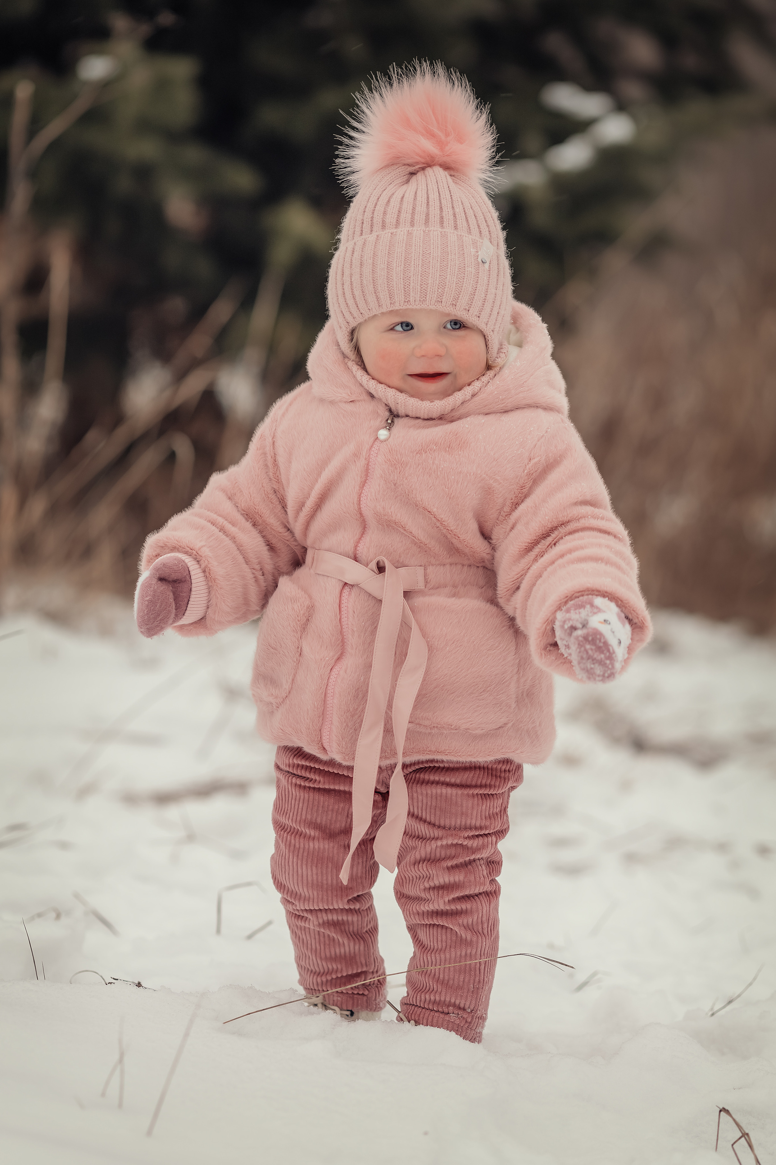 Зимняя прогулка. Семейный и детский фотограф Леонова Анна