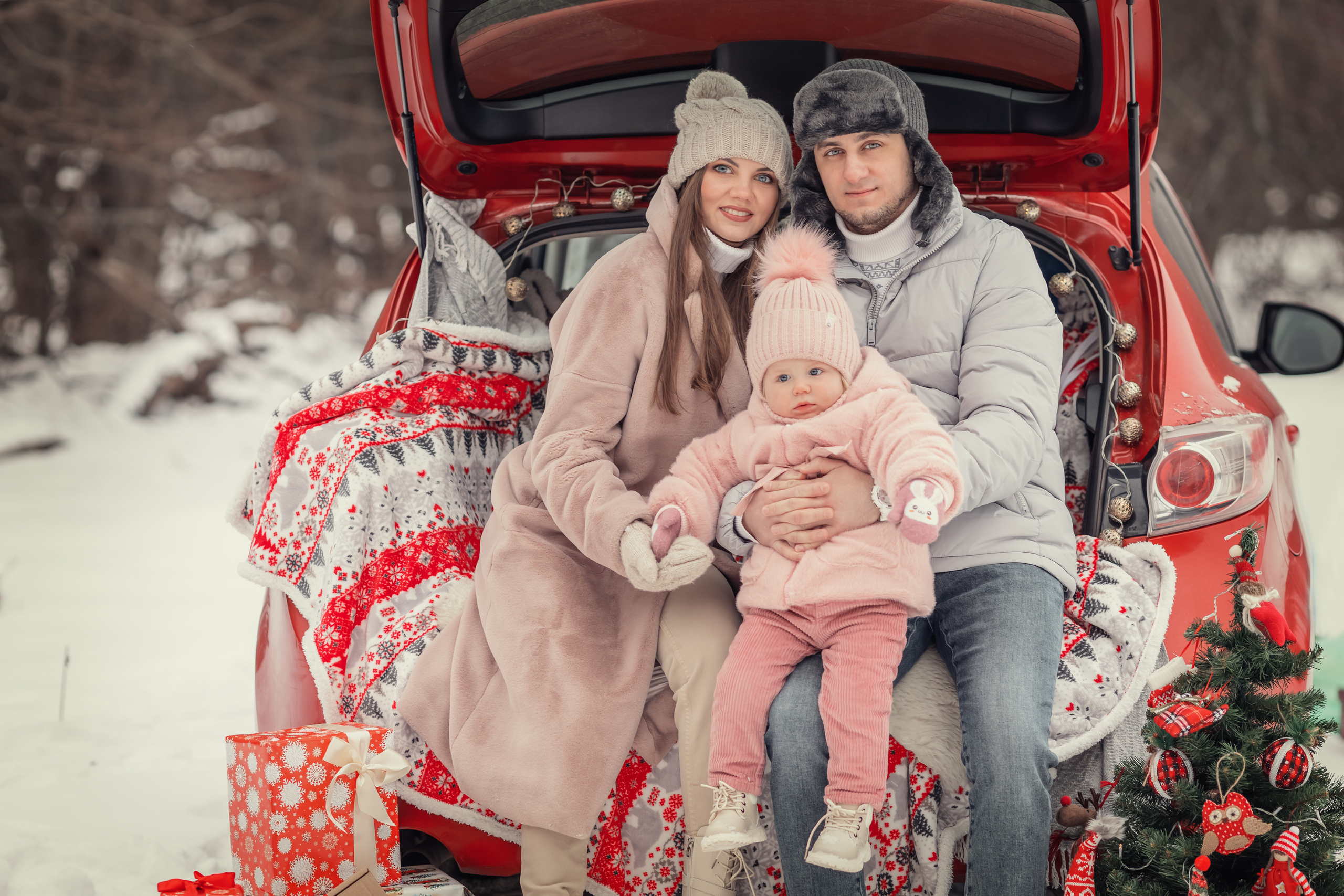 Зимняя прогулка. Семейный и детский фотограф Леонова Анна