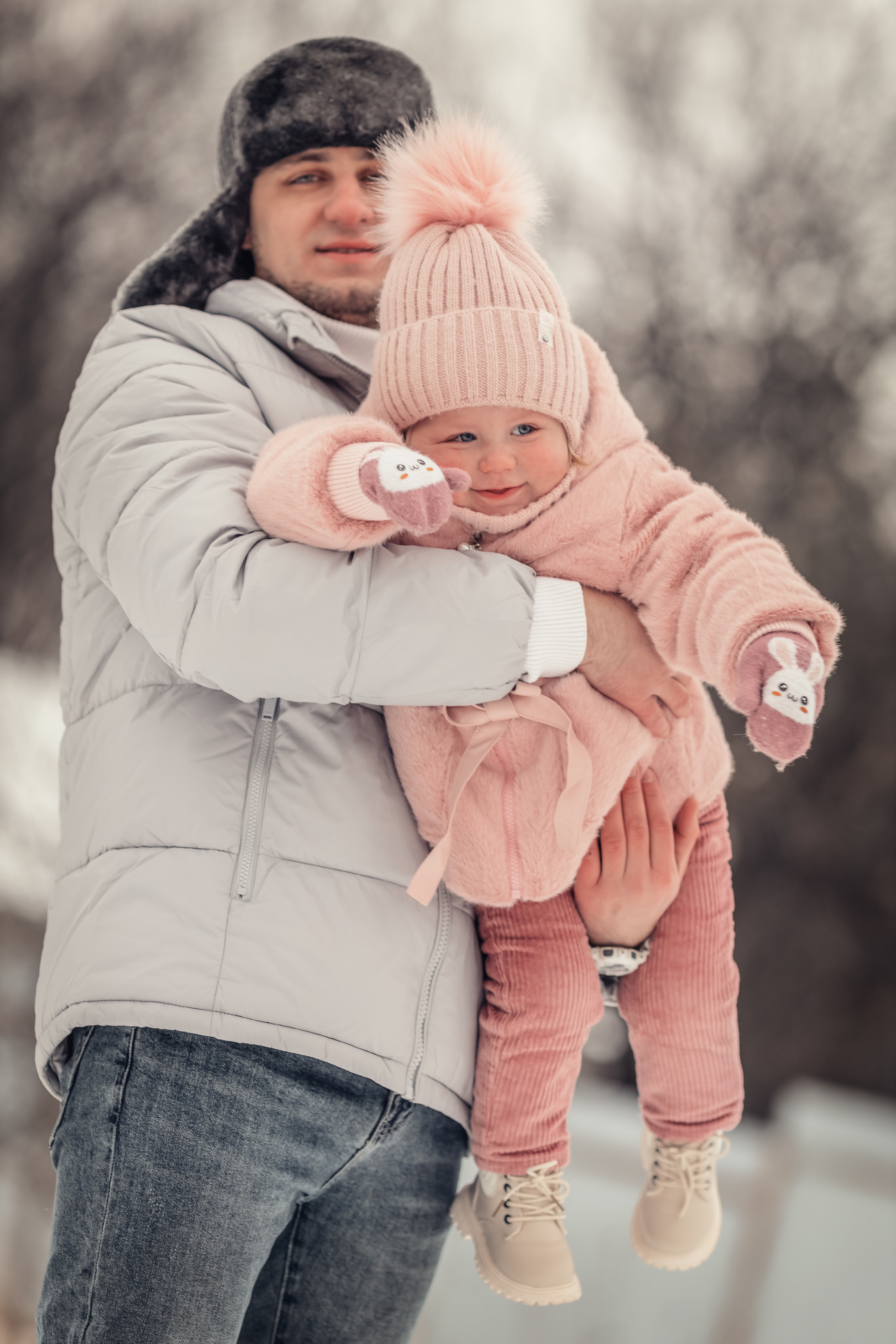 Зимняя прогулка. Семейный и детский фотограф Леонова Анна