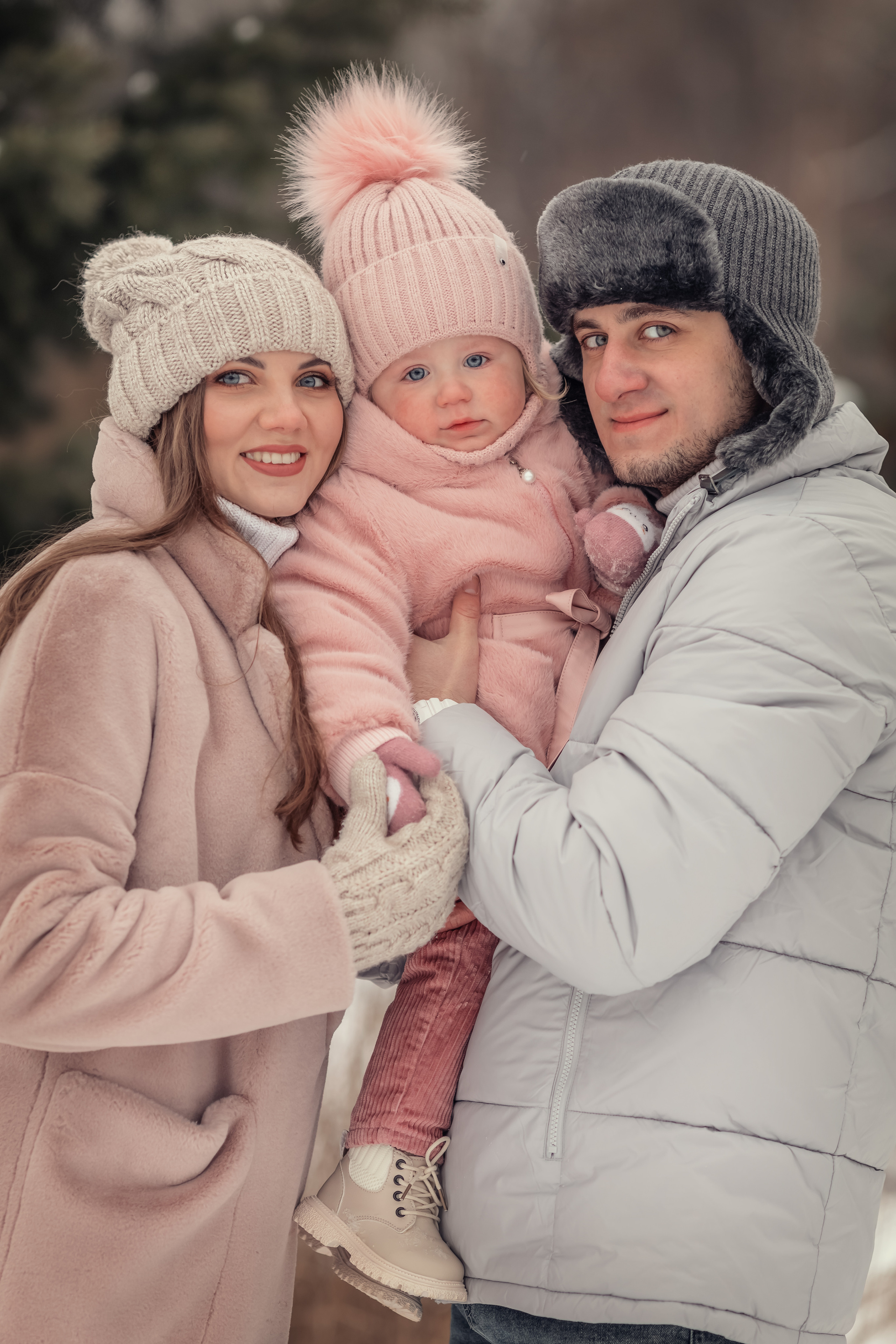 Зимняя прогулка. Семейный и детский фотограф Леонова Анна