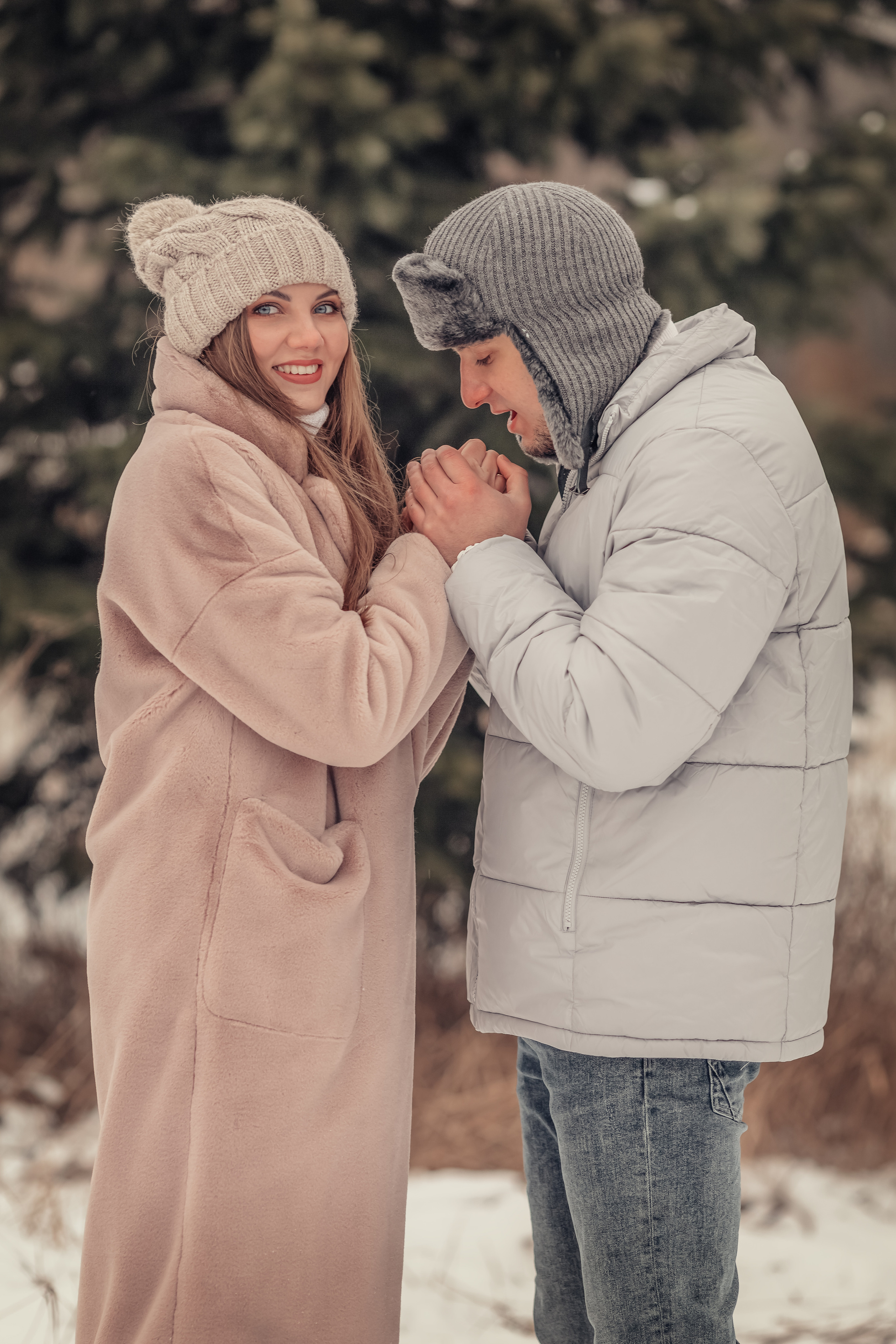 Зимняя прогулка. Семейный и детский фотограф Леонова Анна