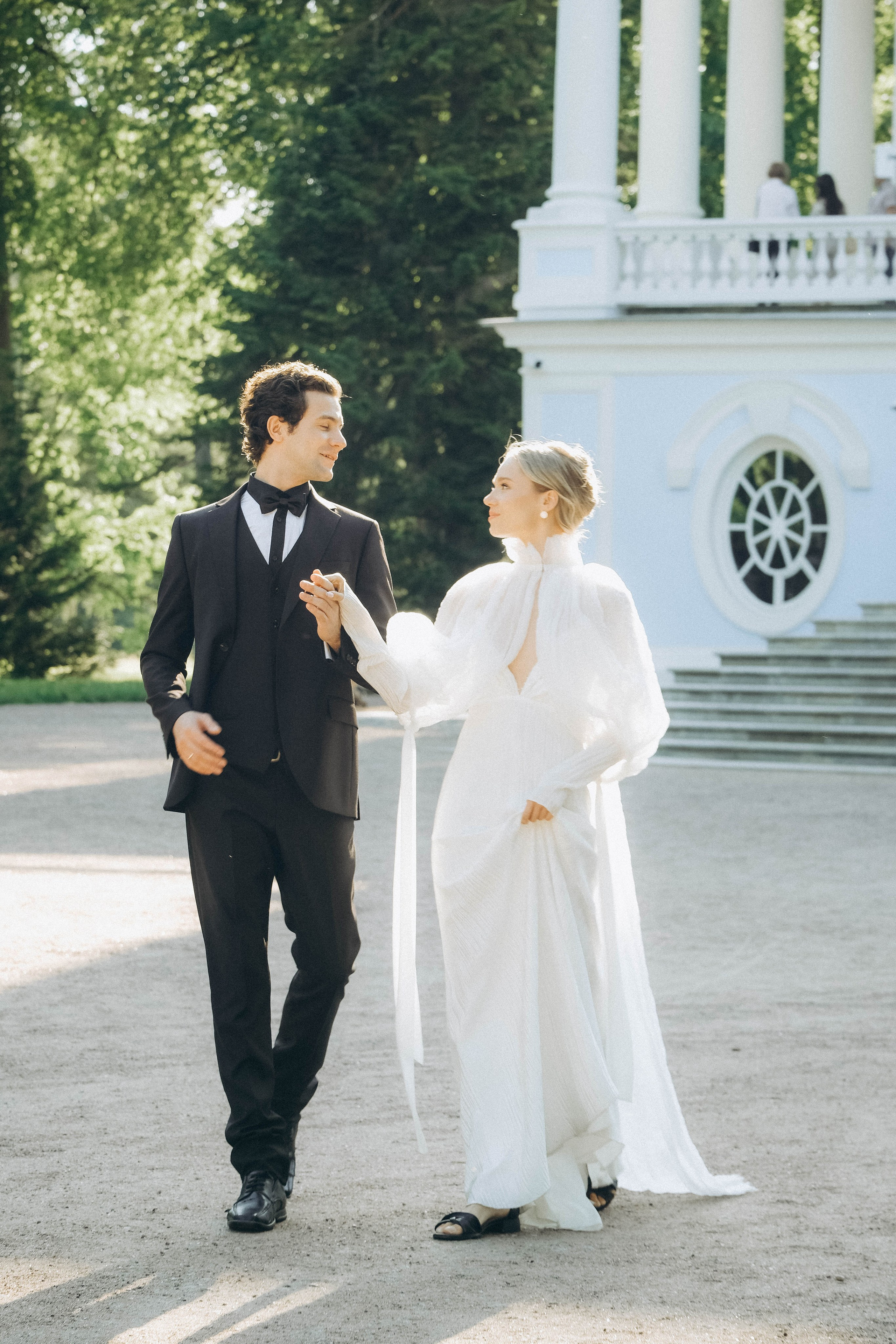 СВАДЕБНАЯ СЬЕМКА В ПАРКЕ ОРАНИЕНБАУМ. Профессиональный фотограф, Санкт-Петербург — Виктория Богомолова