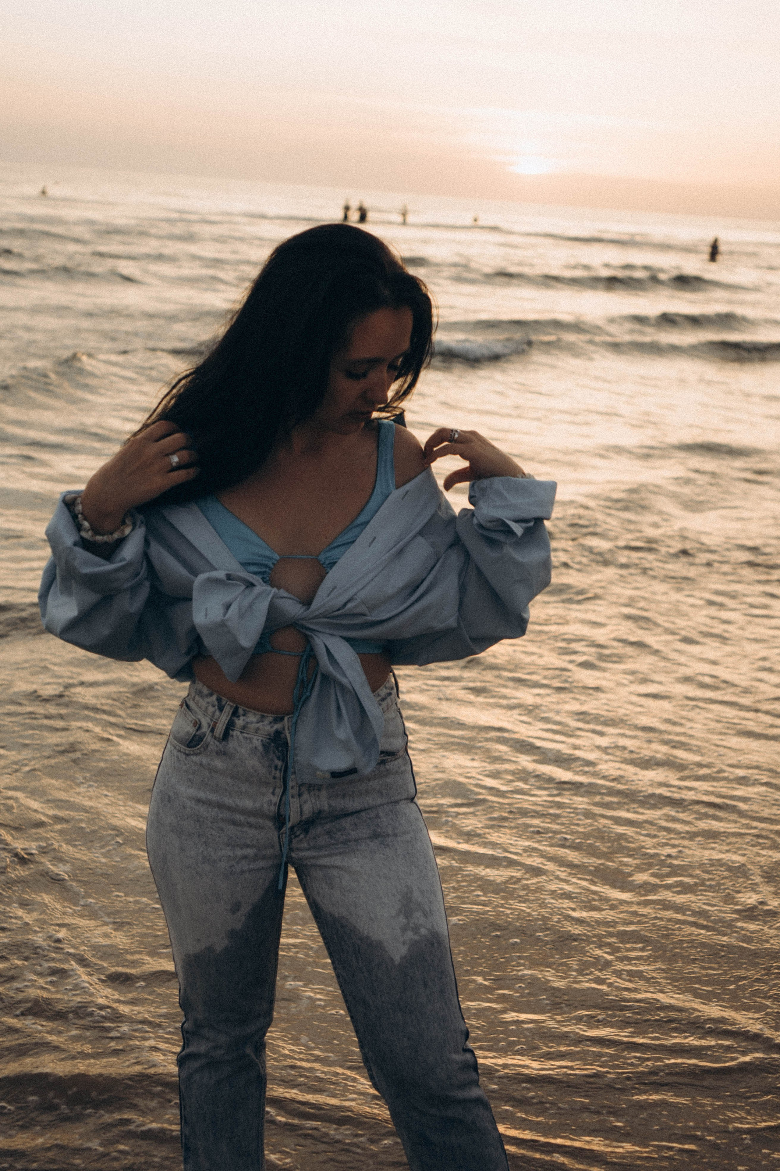 Июльский вечер на берегу черного моря. Профессиональный фотограф, Санкт-Петербург — Виктория Богомолова