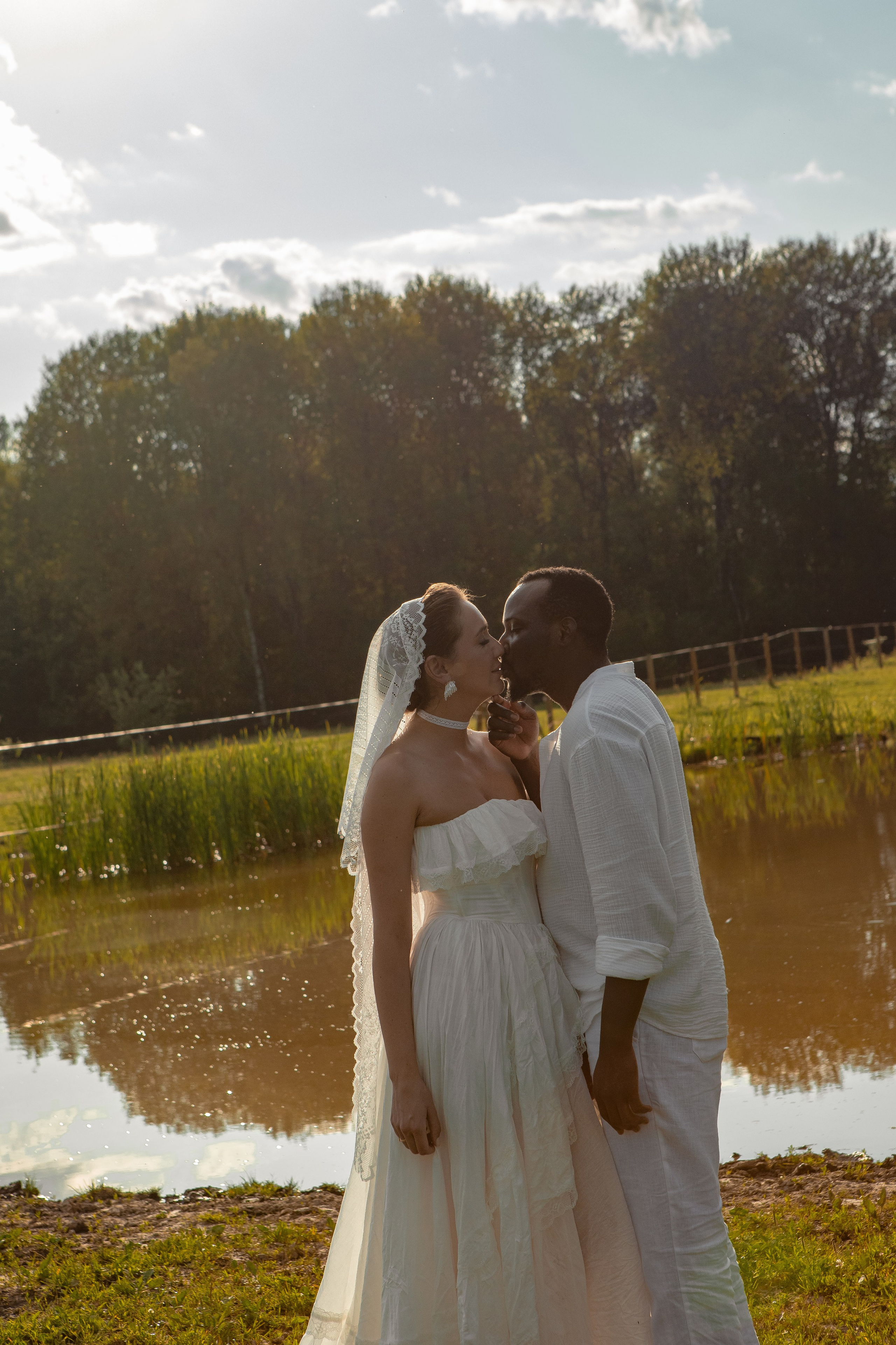 Необычная свадебная фотосессия в Москве с лошадьми