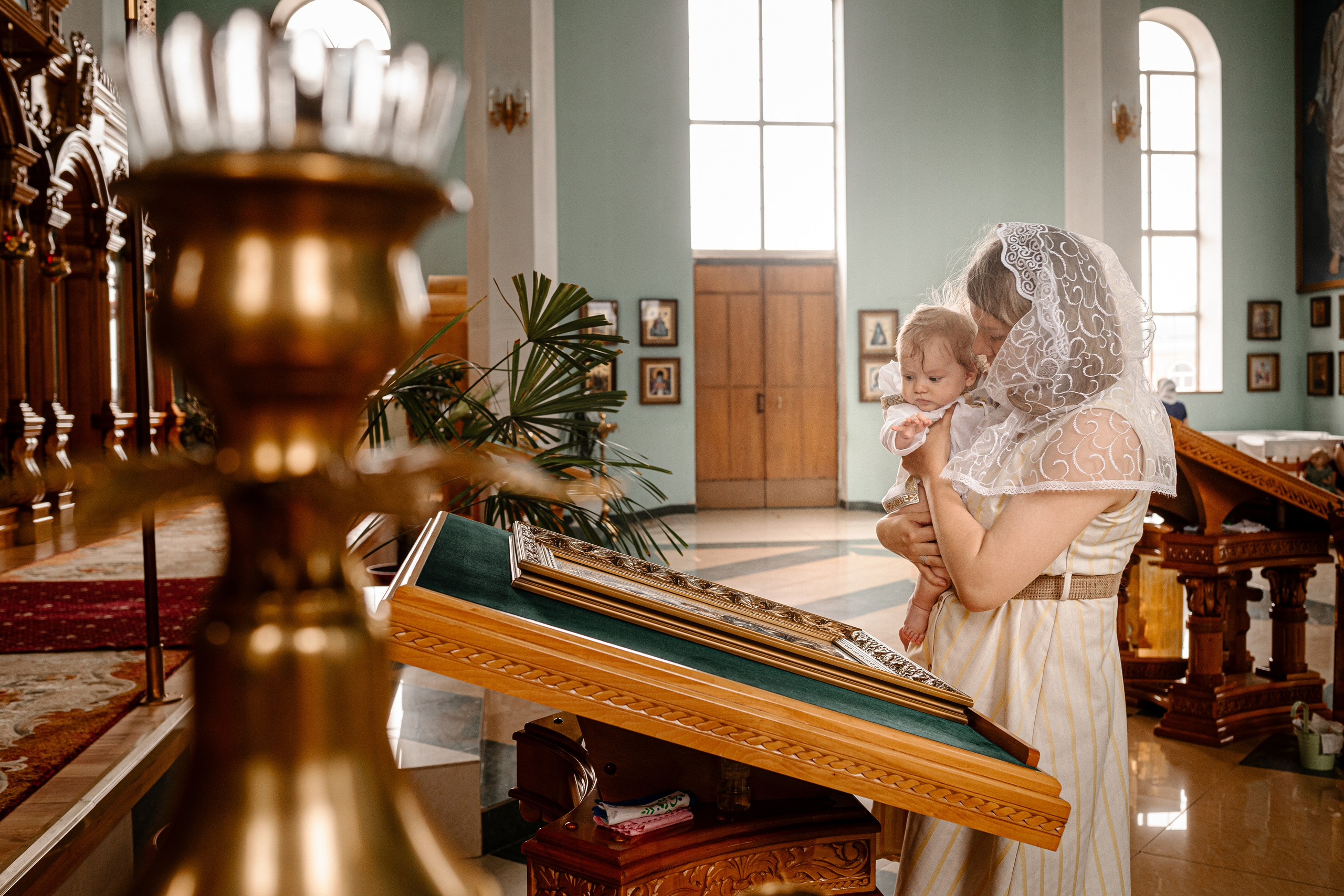 Крещение в Кропоткине. Свадебный фотограф Кропоткин Краснодар