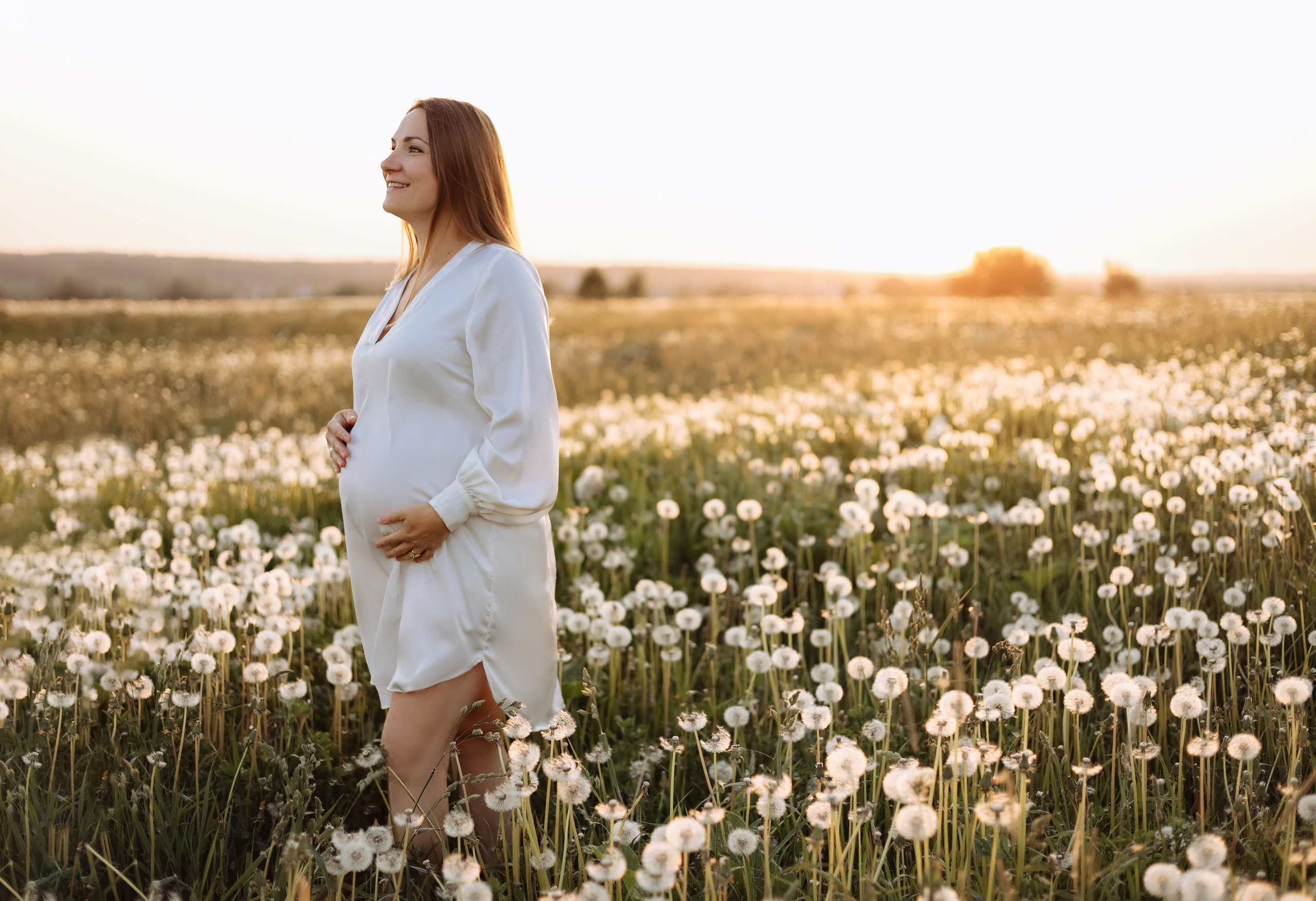Закат. одуванчики. счастье. Фотограф в Санкт-Петербурге Знаменская Ирина