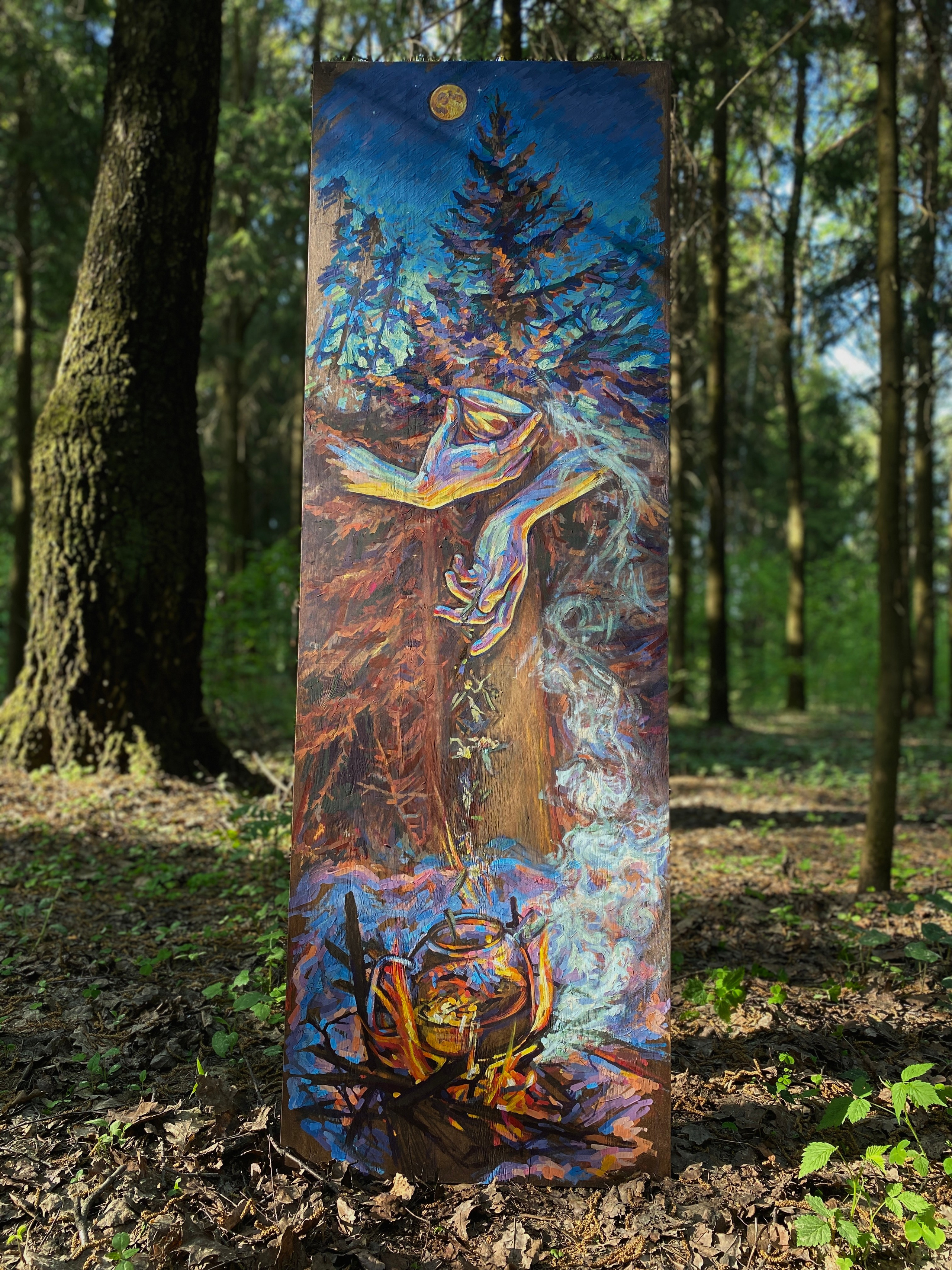 Чайная картина. Саша Гдетотам