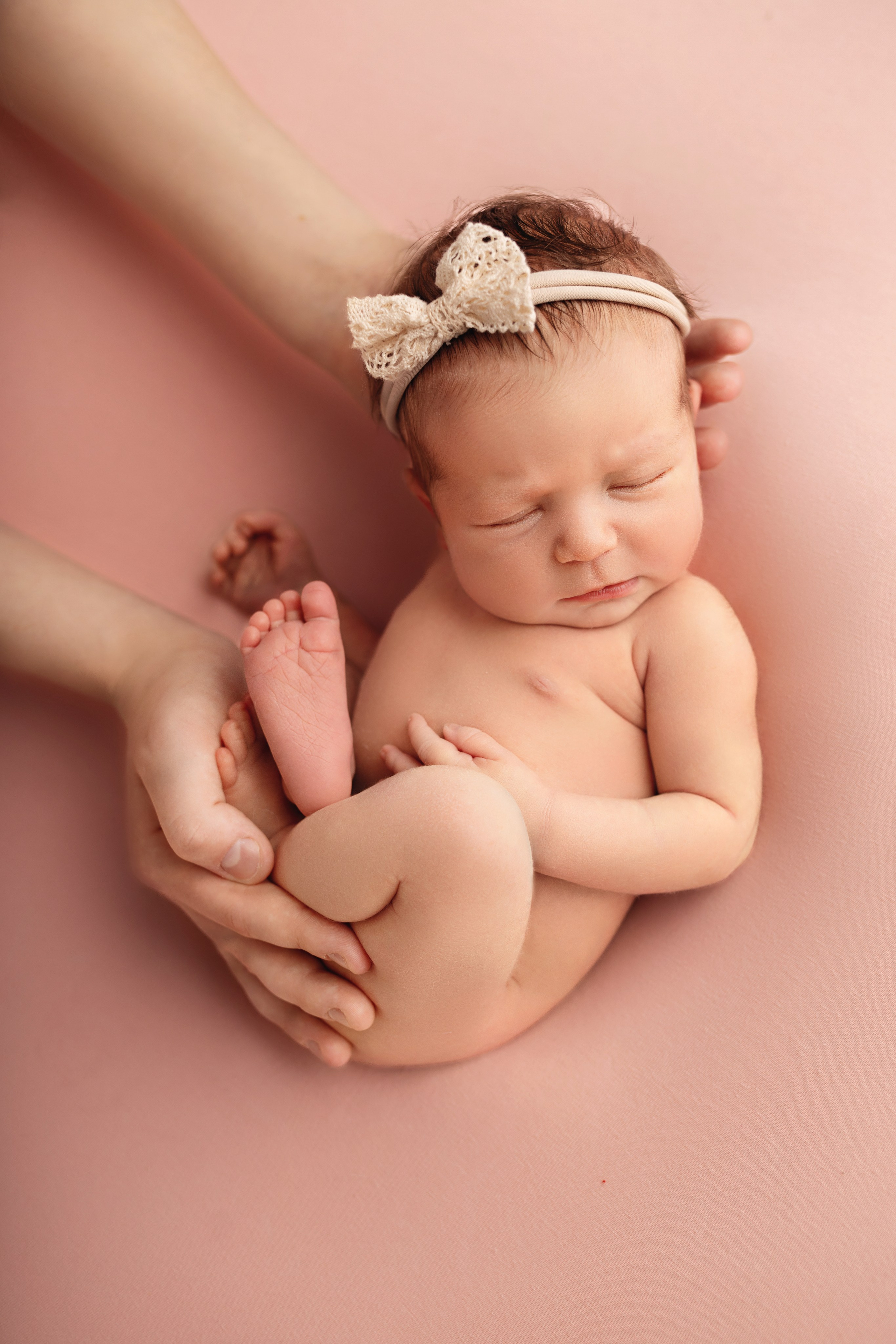 Классическая фотосессия малыша. Фотограф новорожденных малышей в Омске и Омской области Эльвира Камаева