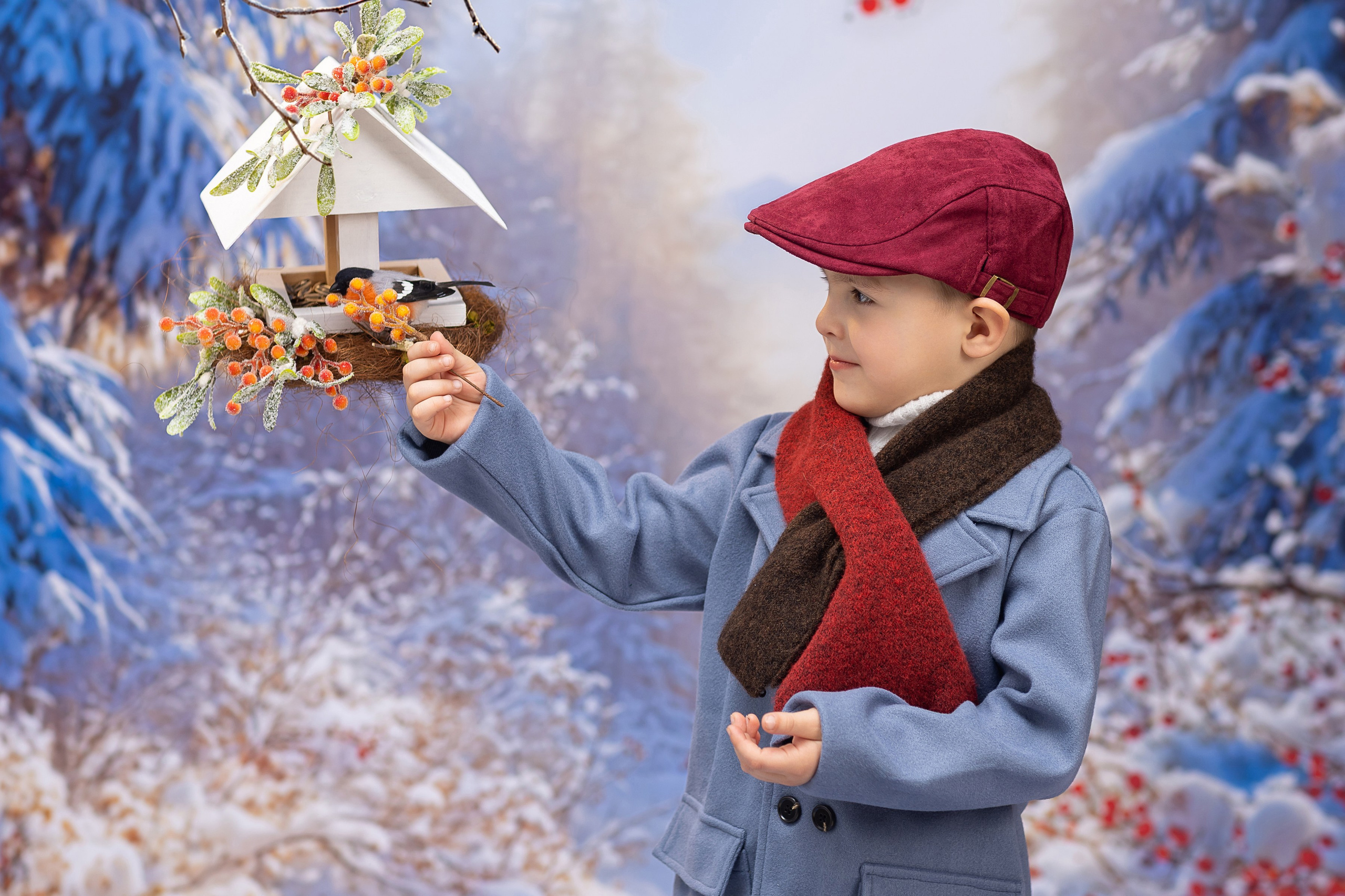 Зимняя сказка. Фотостудия «Ай-Би-эН»