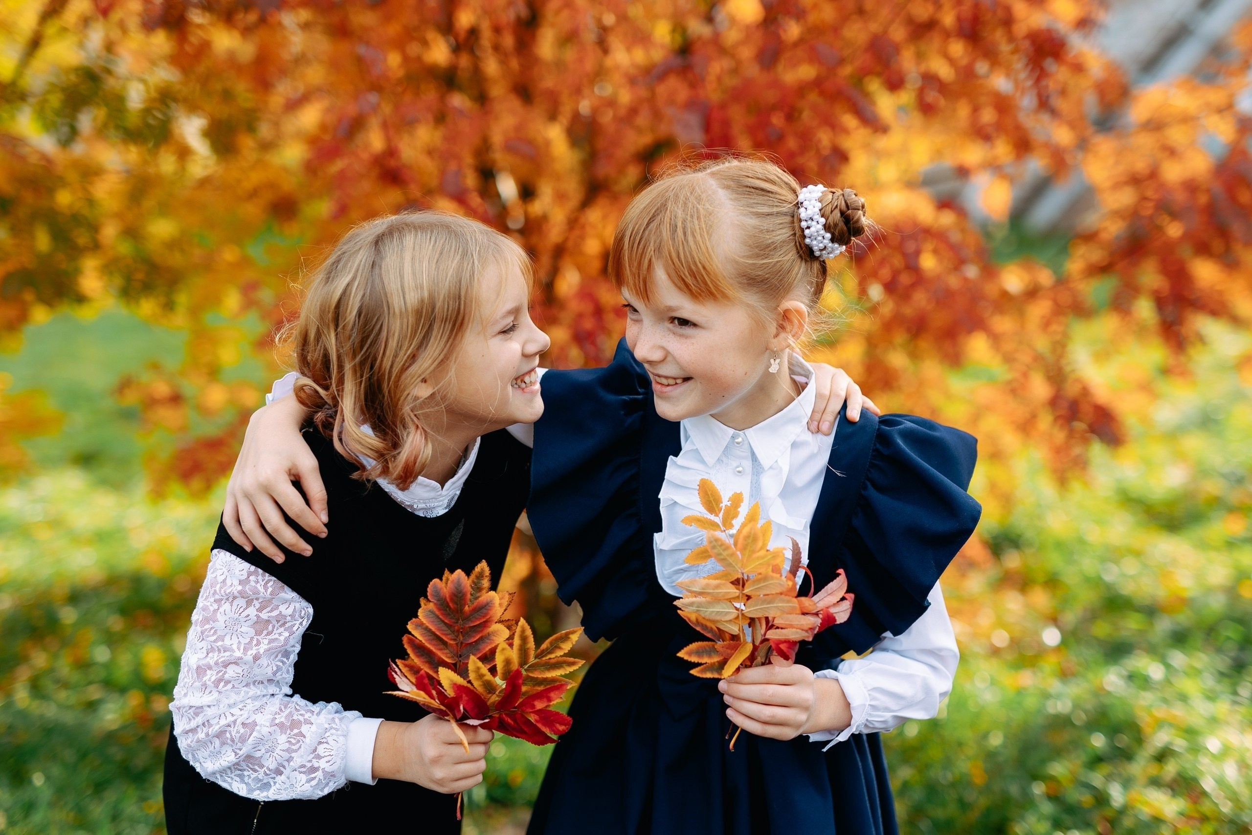 Младшая школа (съемки в рамках выпускных альбомов). Фотограф Екатерина Головатюк, Железногорск Красноярского края