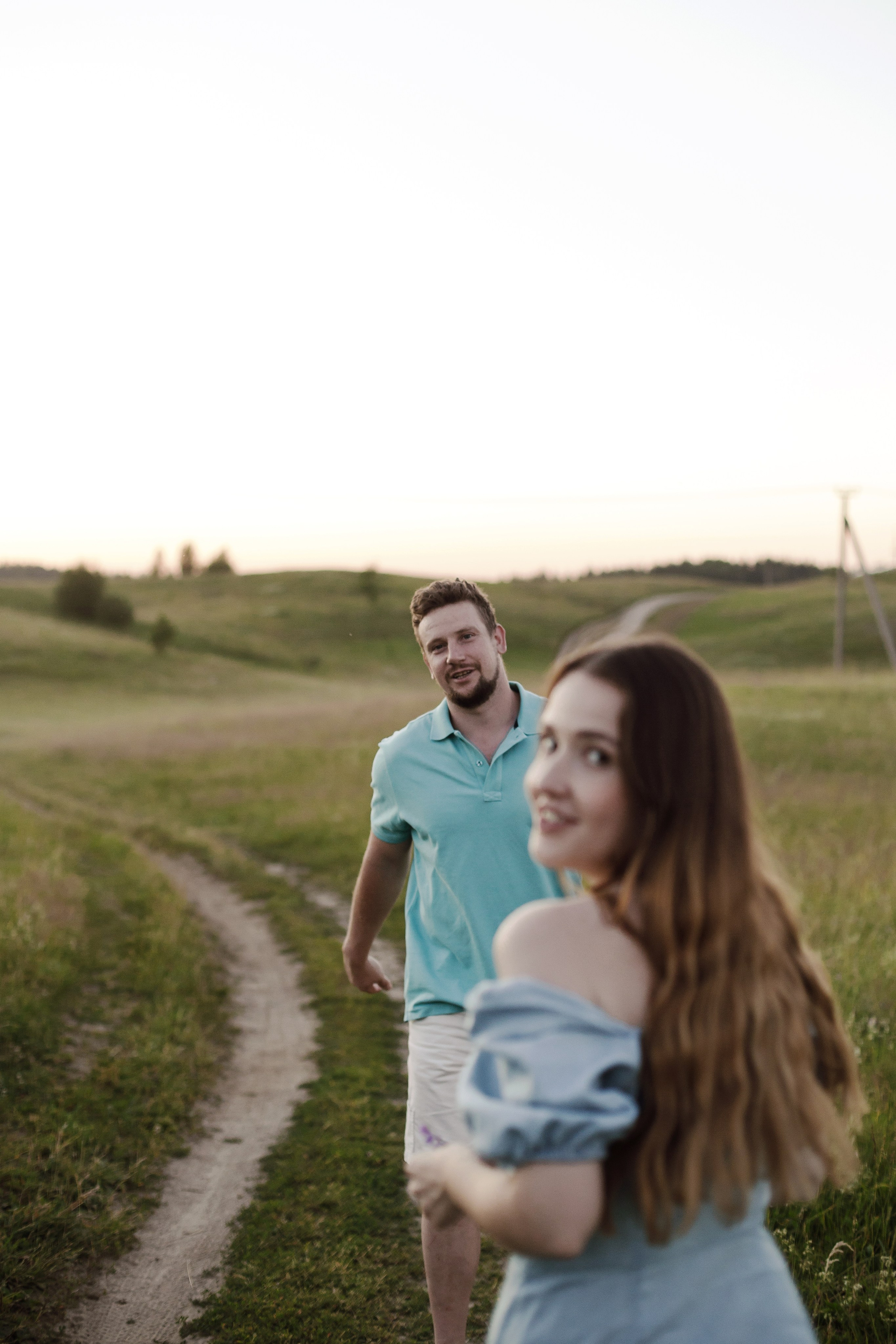 Колтушские высоты — Марина и Сергей. Портретный фотограф в Санкт-Петербурге Элина Ситникова