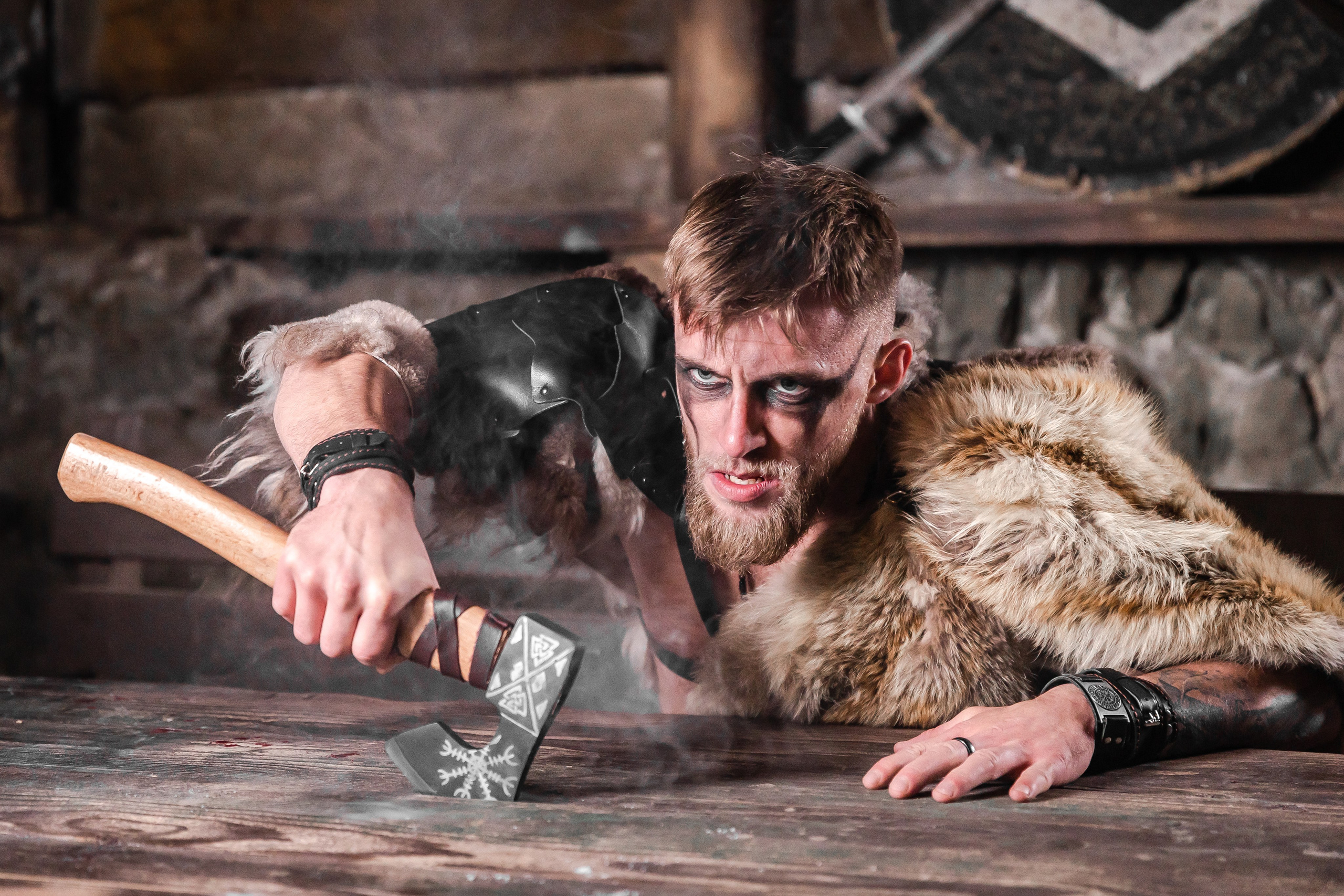 Викинг. Фотосессия в Середниково. Фотограф Владимир Охрименко