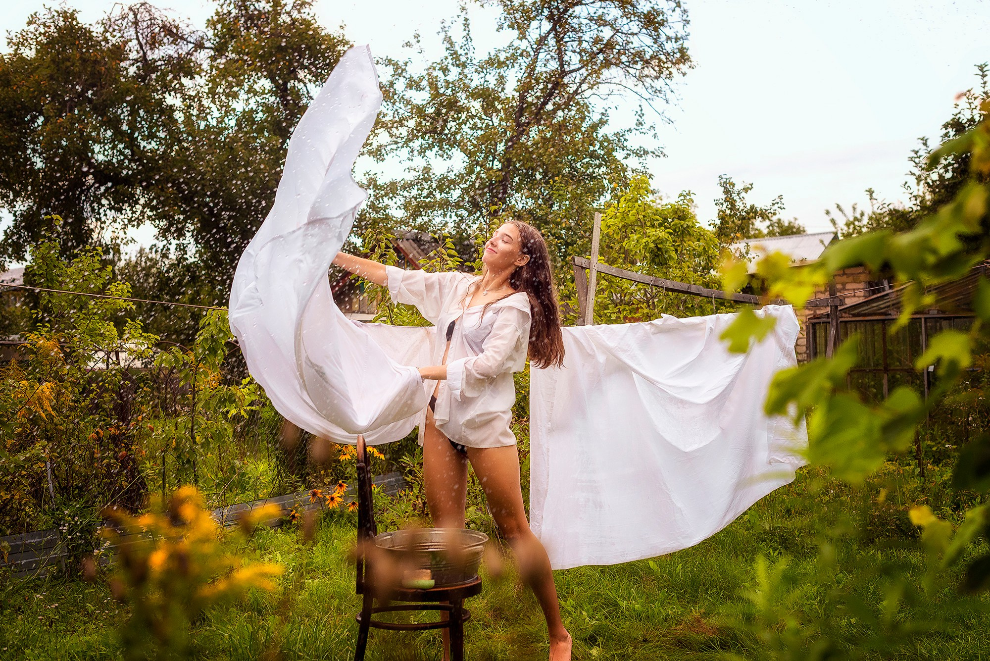 Стирка. Женский фотограф Крещение Венчание Москва Брянск