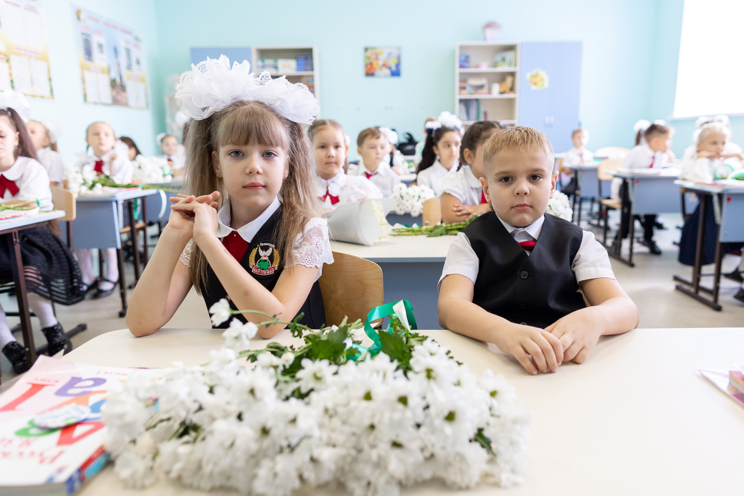 Школа № 61 им. Лавриненко, 1-е сентября | Фото. Фото и видеосъемка любых мероприятий в городе Краснодаре и Краснодарском крае. Щеколдин Антон