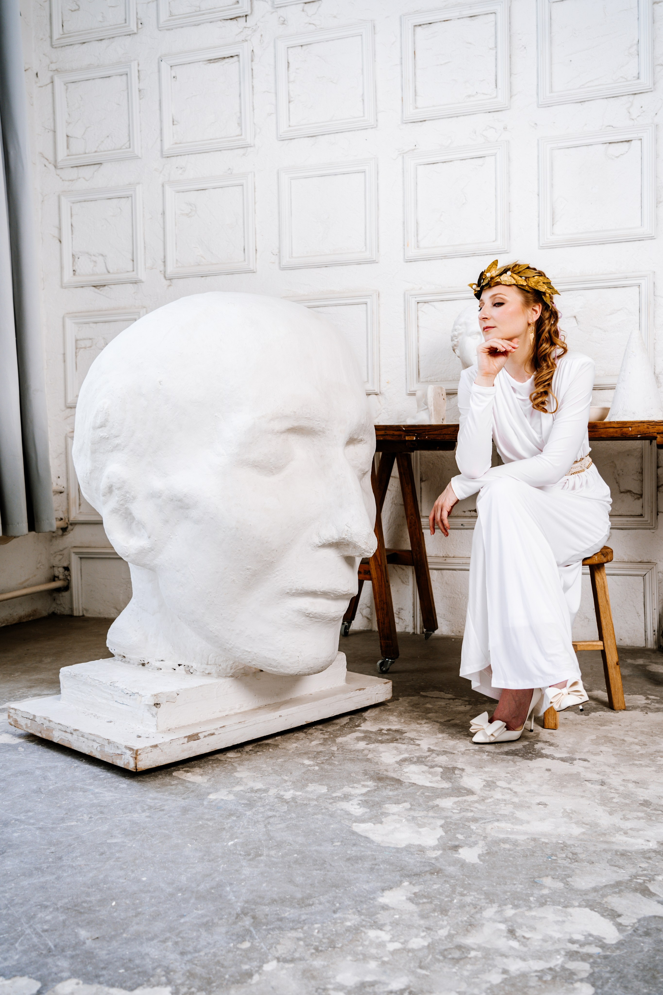 Греческая богиня Терпсихора. Легкая фотография