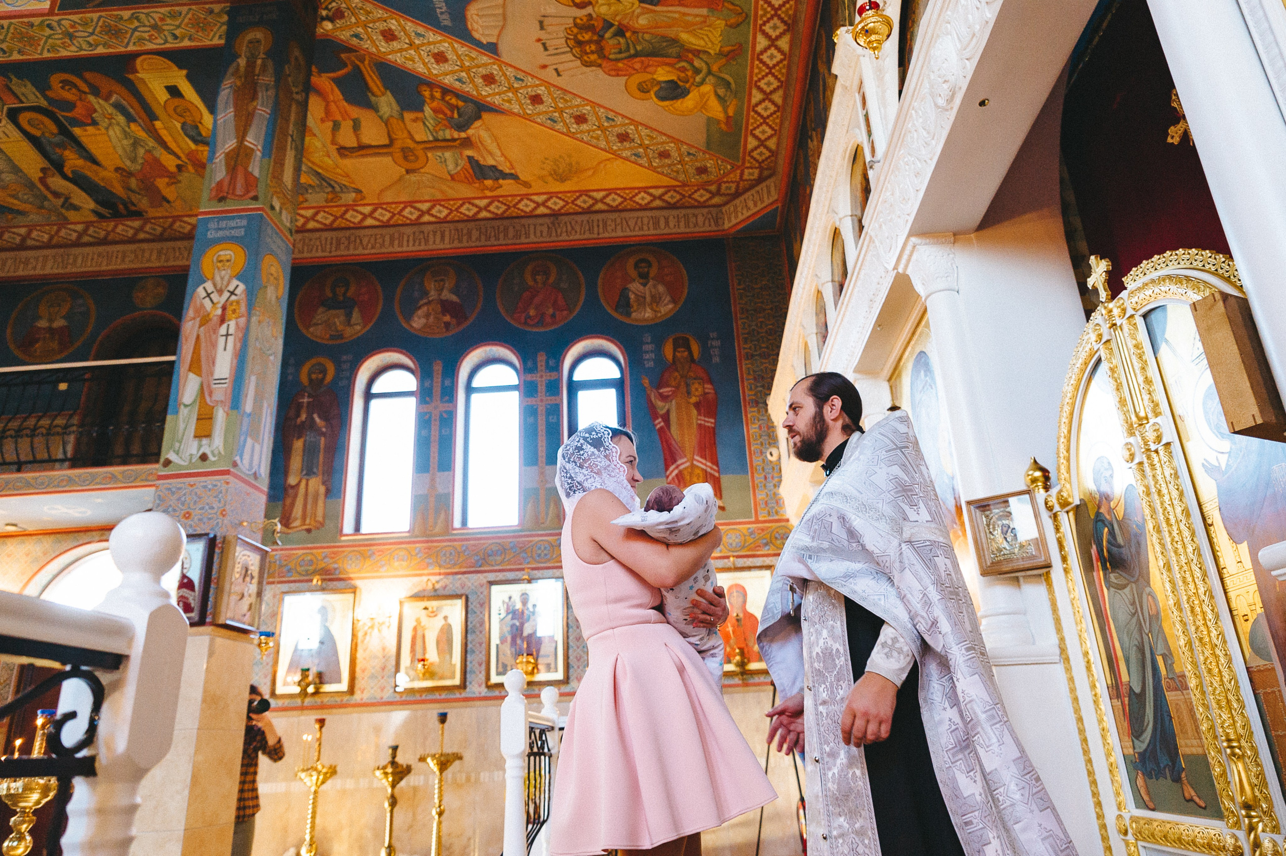 Крещение в Серебрянке. Свадебный и семейный фотограф в Минске Филиппович Александр