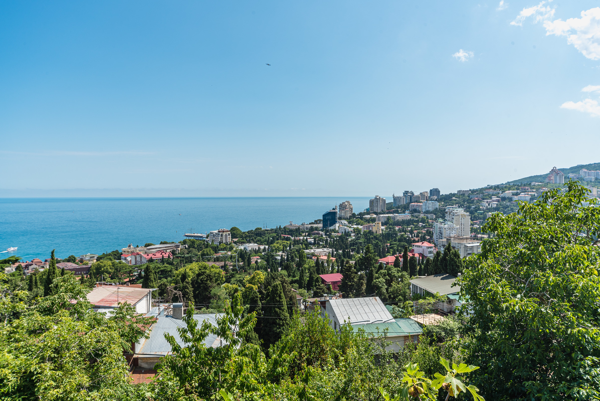 фотосъемка строящегося дома, вид с балкона