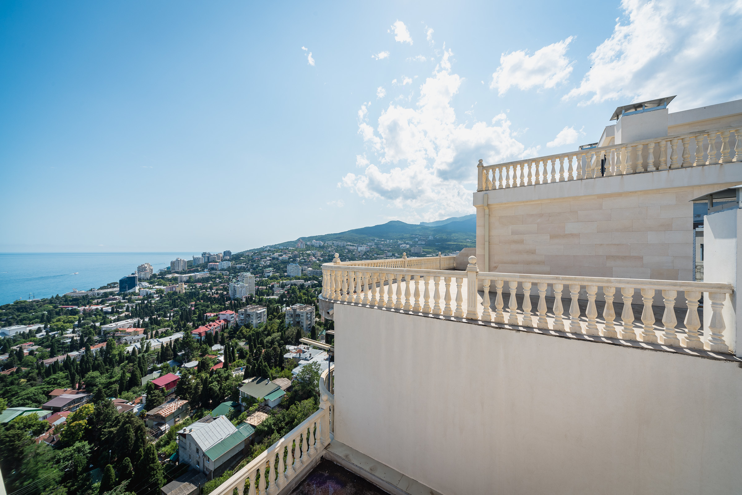 вид на море ялта