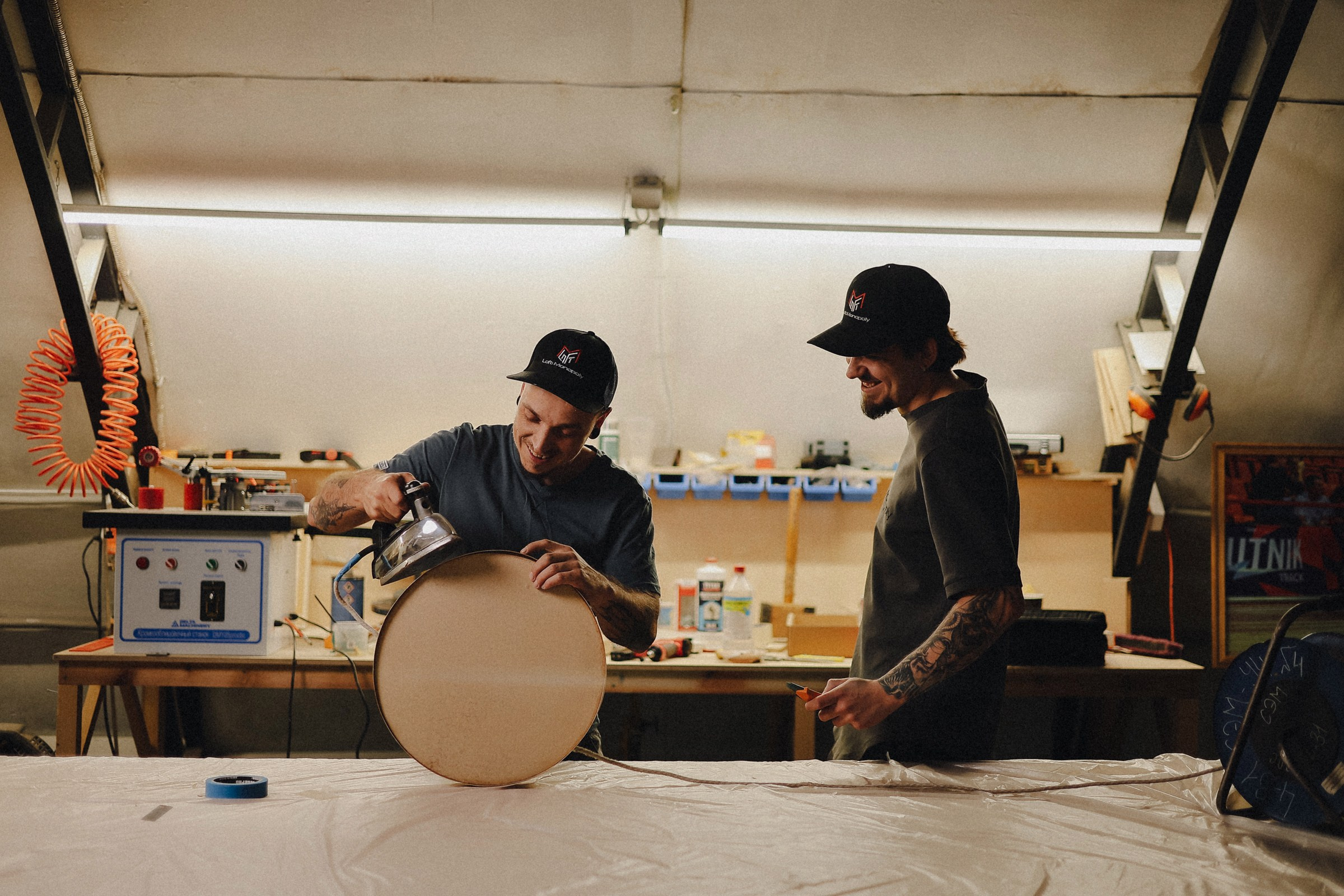 Контент-съемка производства Loft Monopoly. Свадебный фотограф Великий Новгород Станислав Кособудский