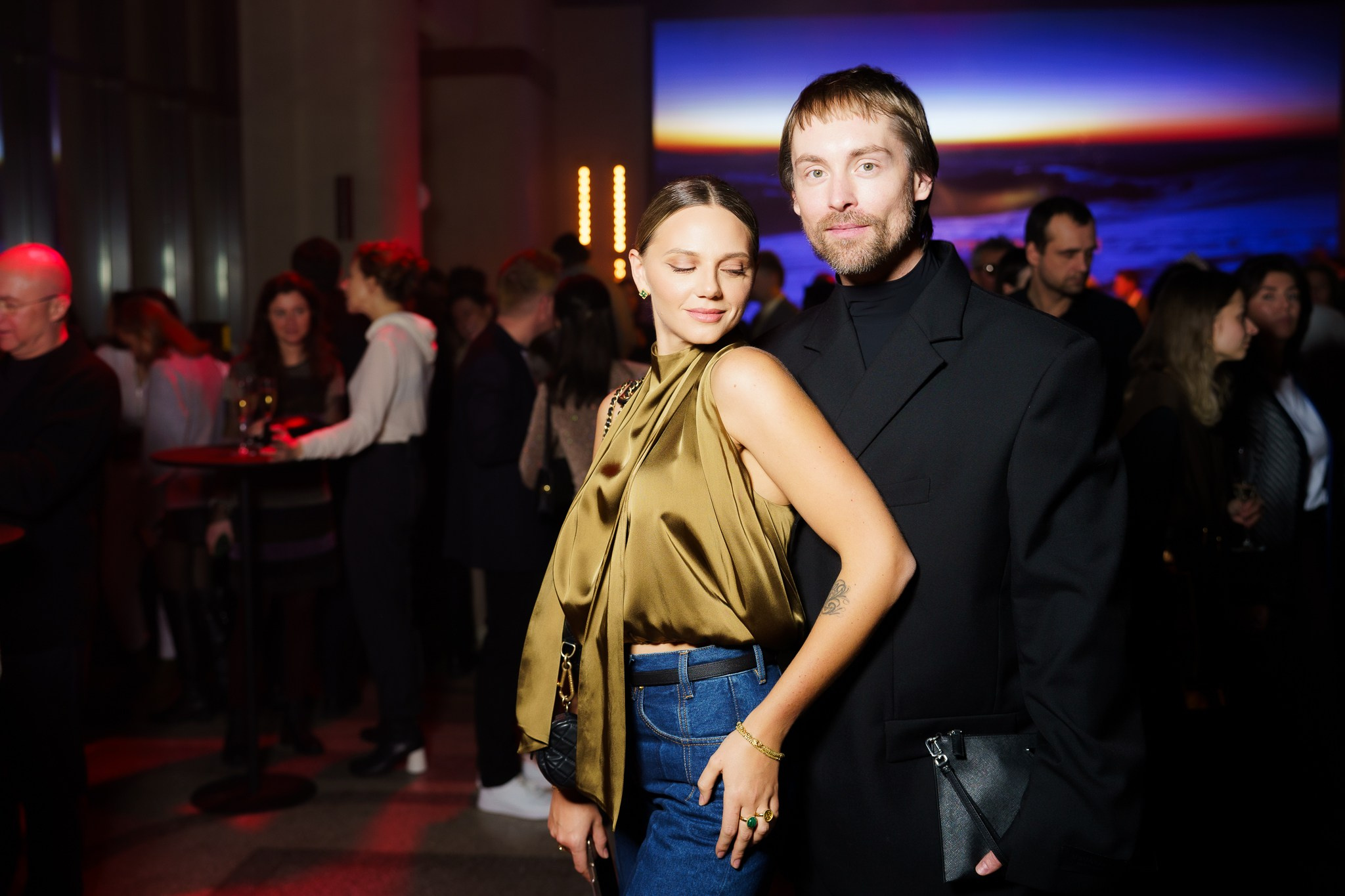 Традиционная золотая вечеринка INTERIOR+DESIGN, приуроченная к выходу главного номера года Gold Edition 2024. Фотограф Василий Буланов