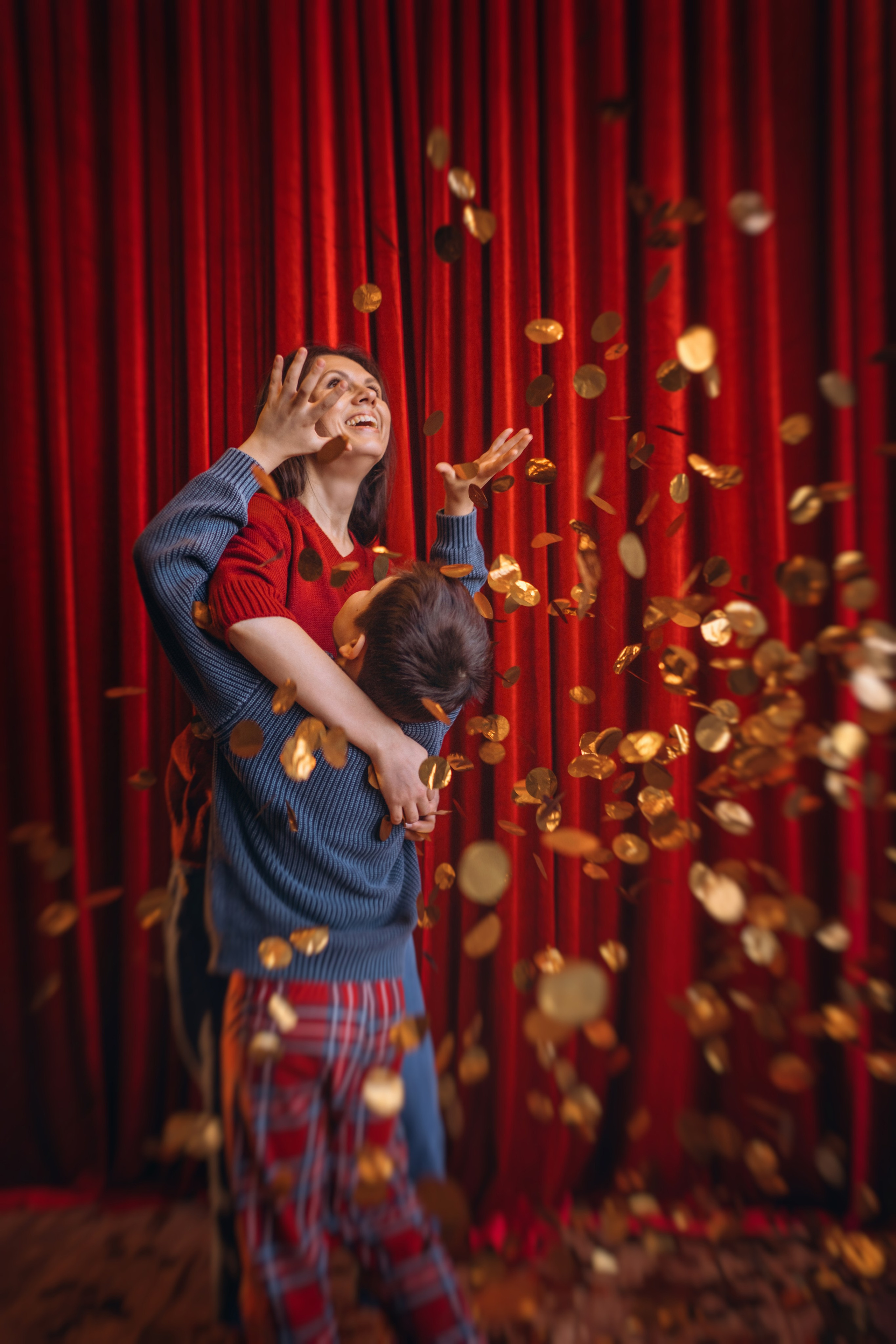 Новогодняя история. Семейный фотограф, фотосессия беременности в Новосибирске Кристина Киб