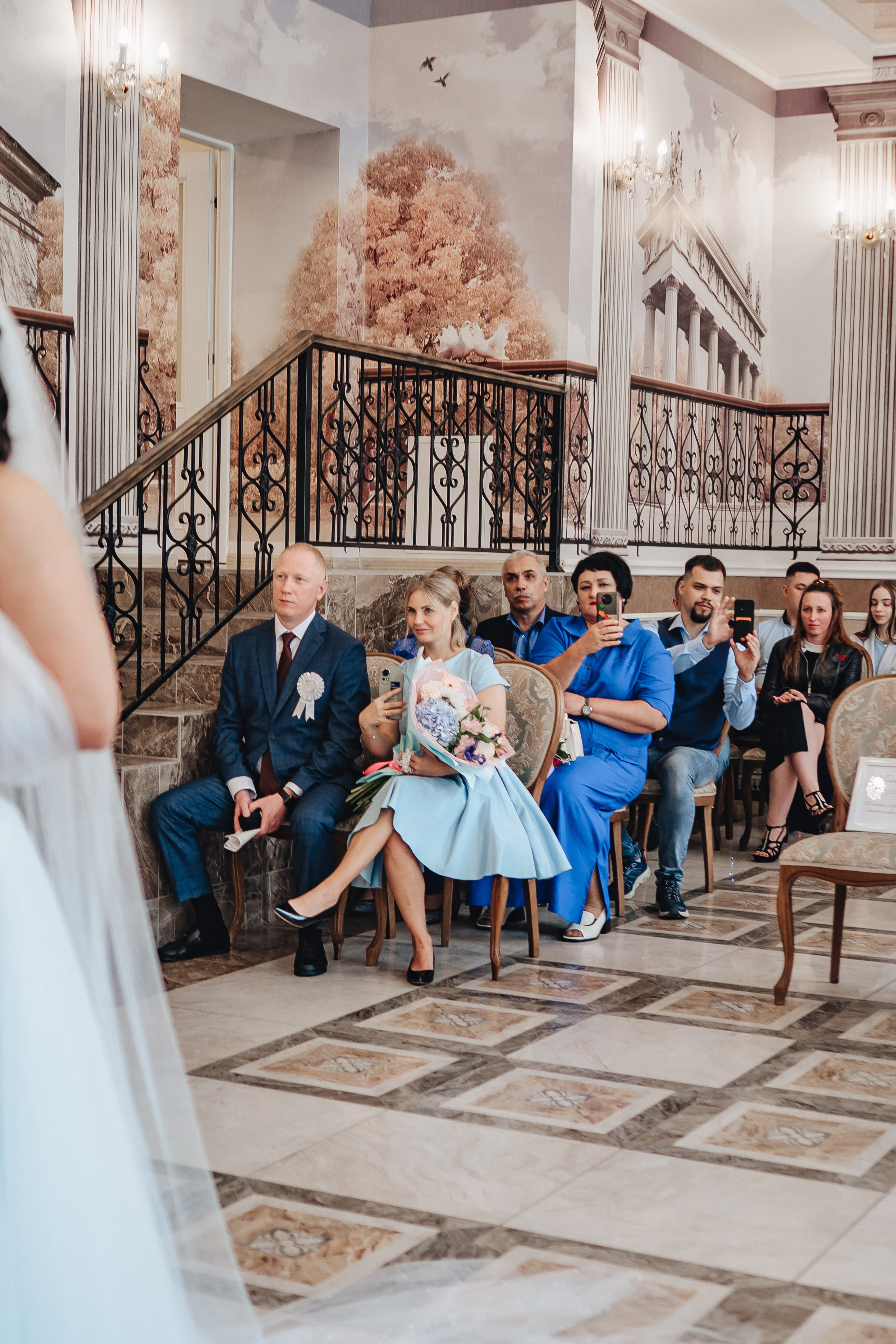 СВАДЕБНАЯ СЬЕМКА В ЗАГСЕ НА МОСКОВСКОМ ПРОСПЕКТЕ. Профессиональный фотограф, Санкт-Петербург — Виктория Богомолова