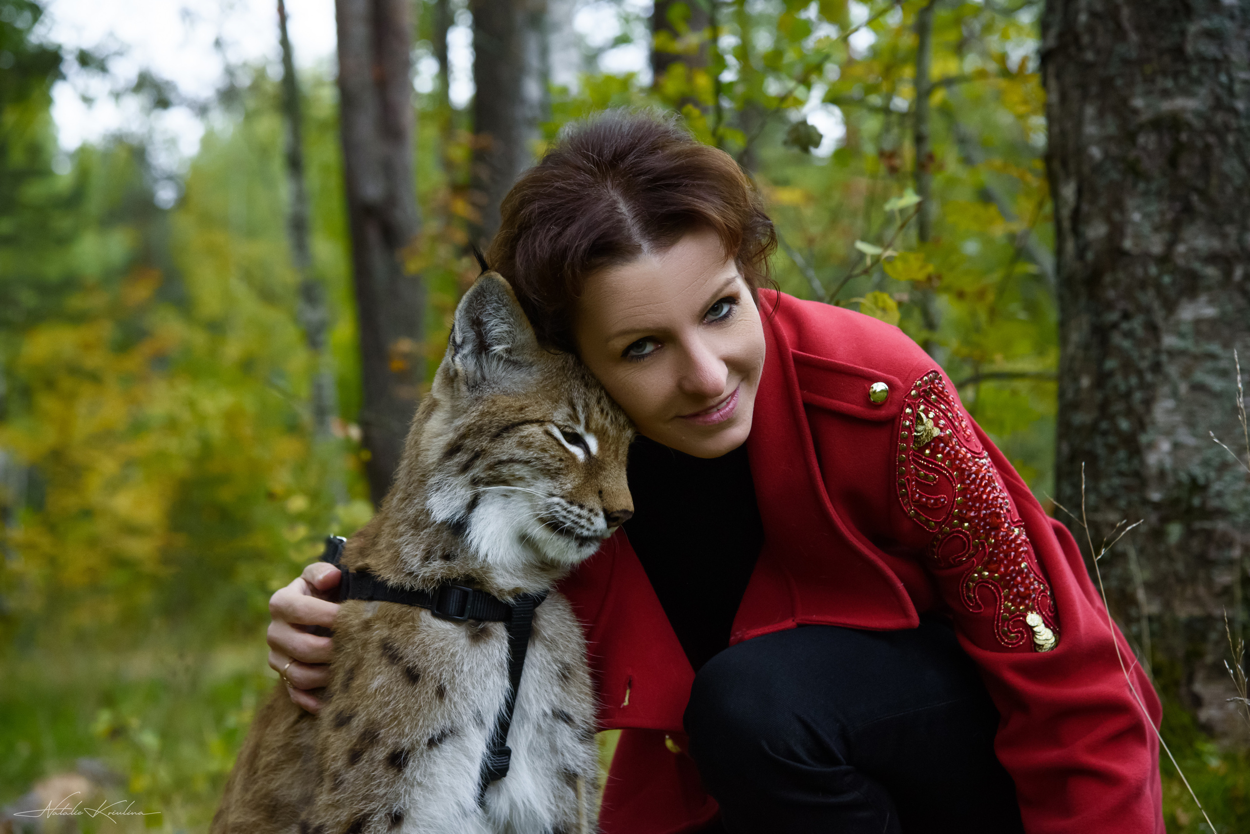 Прогулка в лесу с Фреей. Портретный Семейный Fine-Art фотограф в Санкт-Петербурге Криулина