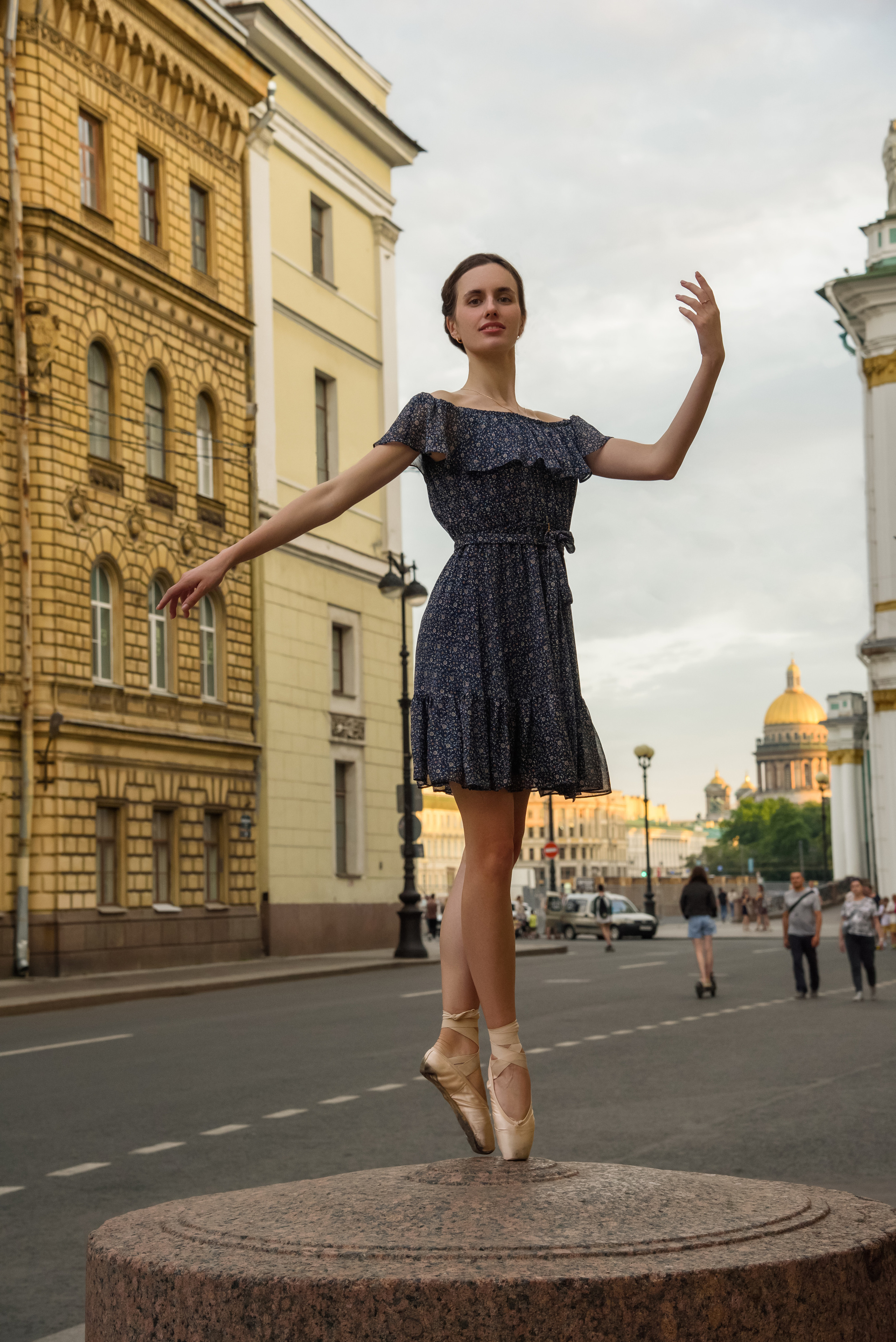 Балерины Зимняя канавка. Портретный Семейный Fine-Art фотограф в Санкт-Петербурге Криулина