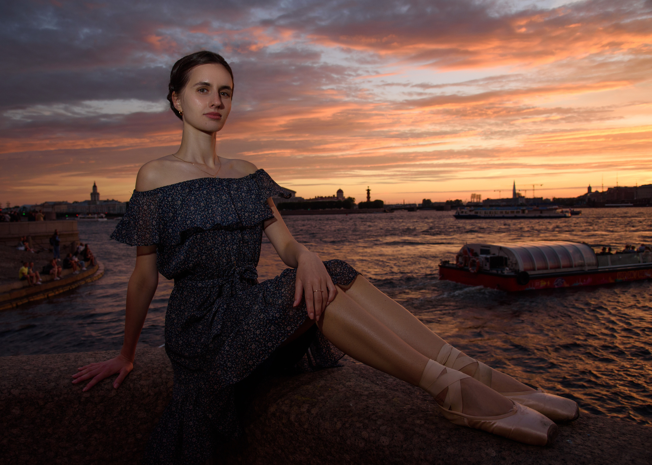 Балерины Зимняя канавка. Портретный Семейный Fine-Art фотограф в Санкт-Петербурге Криулина