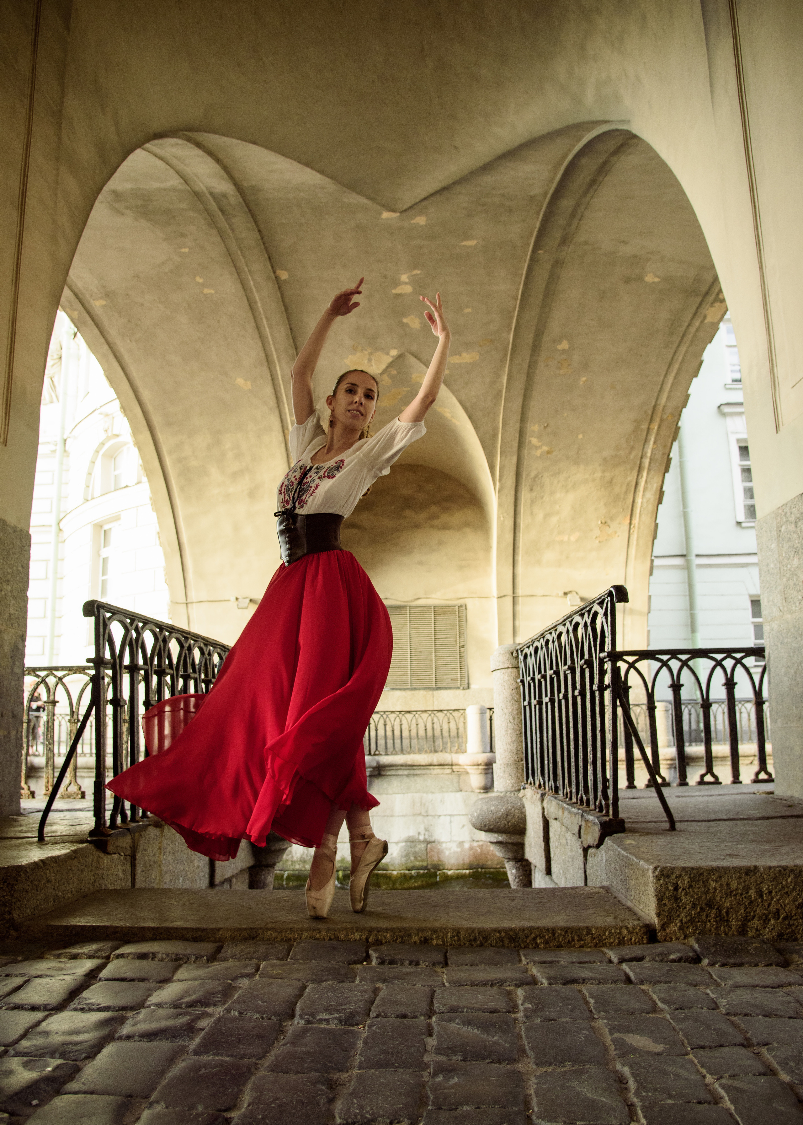 Балерины Зимняя канавка. Портретный Семейный Fine-Art фотограф в Санкт-Петербурге Криулина