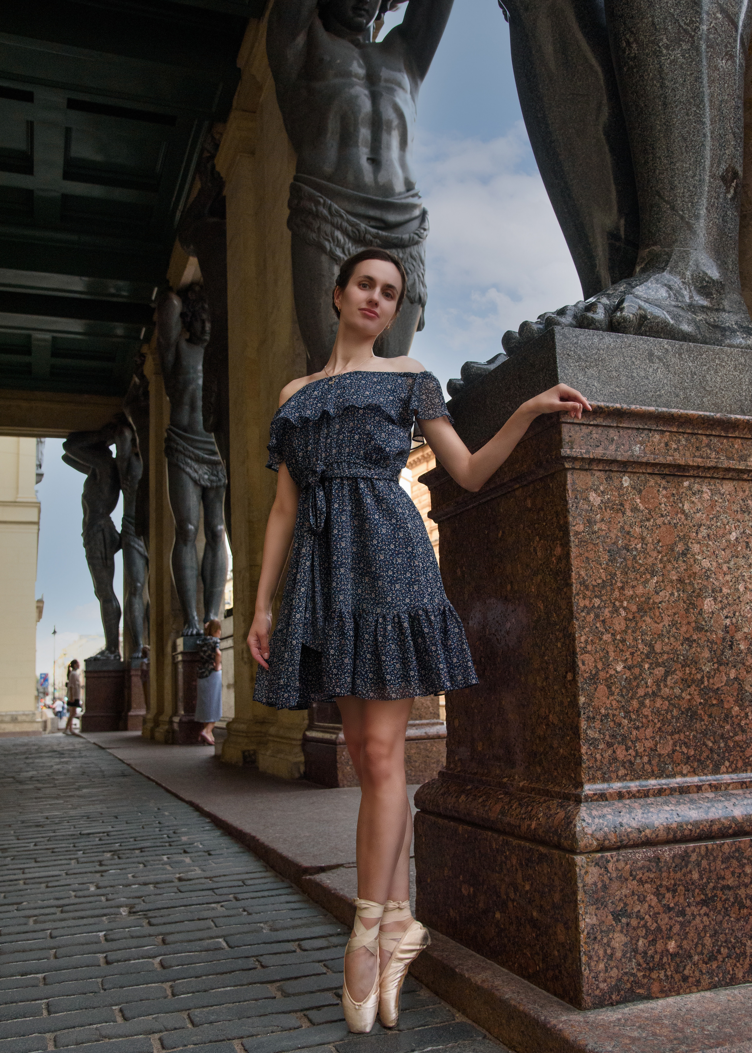 Балерины Зимняя канавка. Портретный Семейный Fine-Art фотограф в Санкт-Петербурге Криулина