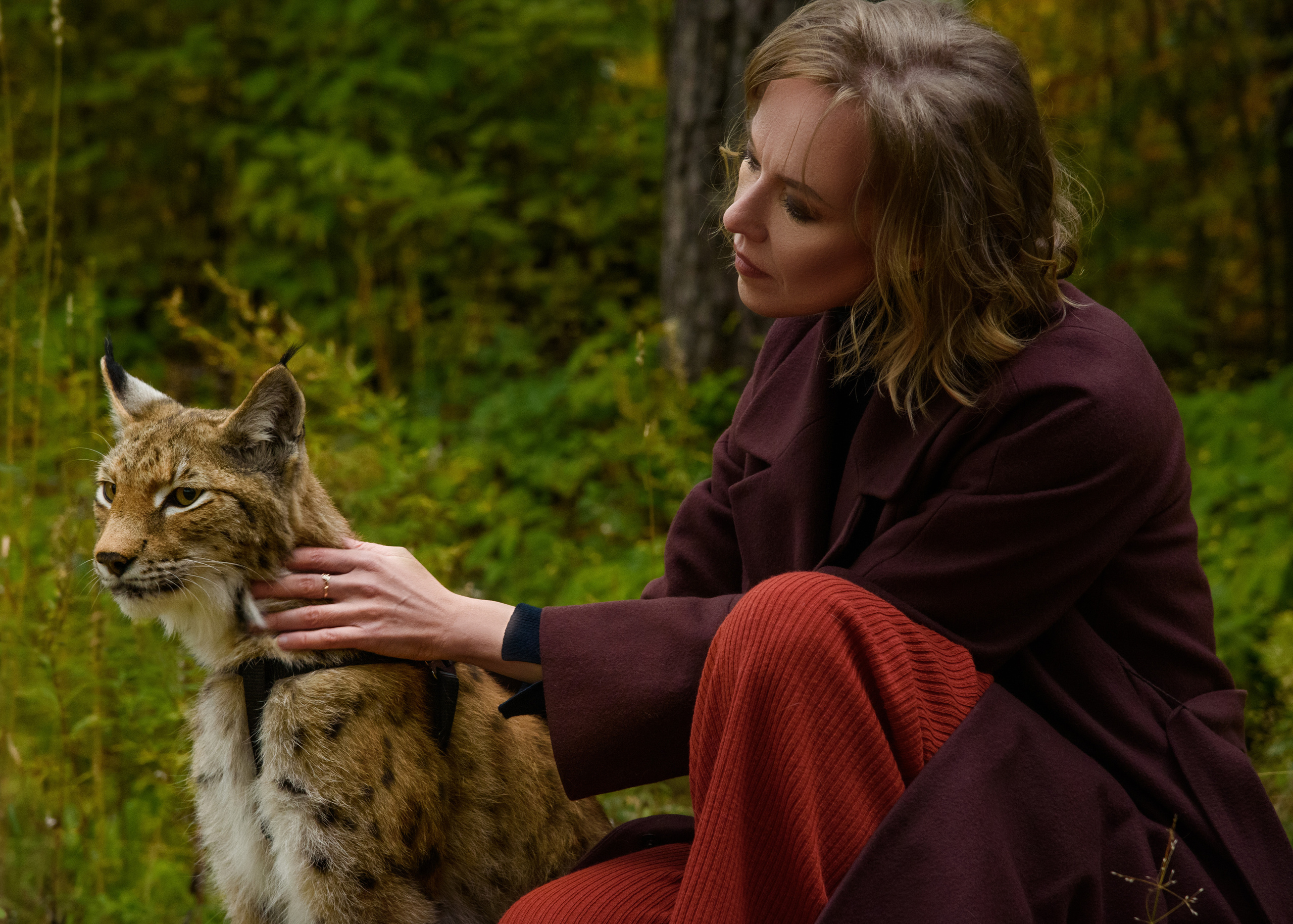 Прогулка в лесу с Фреей. Портретный Семейный Fine-Art фотограф в Санкт-Петербурге Криулина