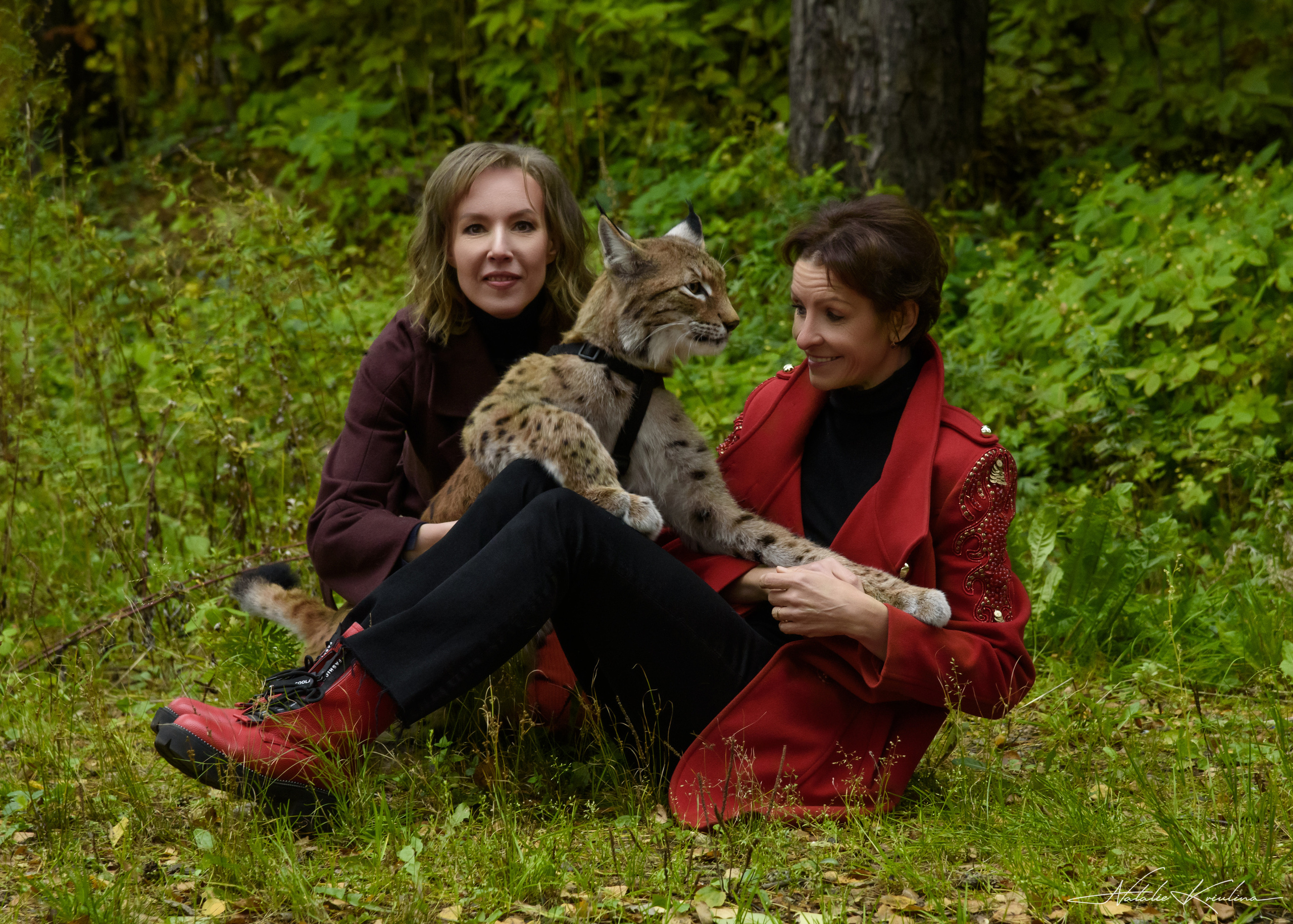 Прогулка в лесу с Фреей. Портретный Семейный Fine-Art фотограф в Санкт-Петербурге Криулина