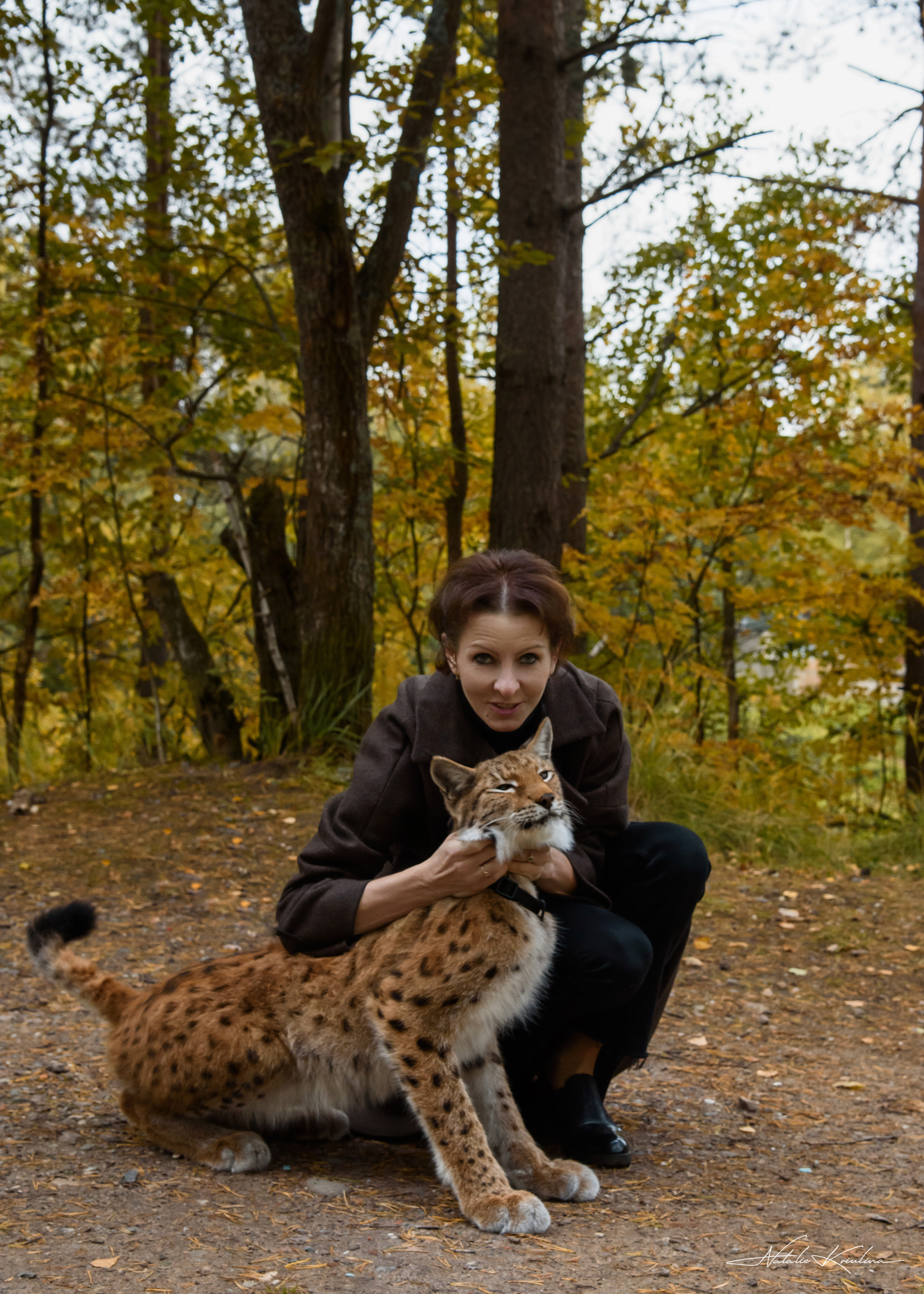 Прогулка в лесу с Фреей. Портретный Семейный Fine-Art фотограф в Санкт-Петербурге Криулина