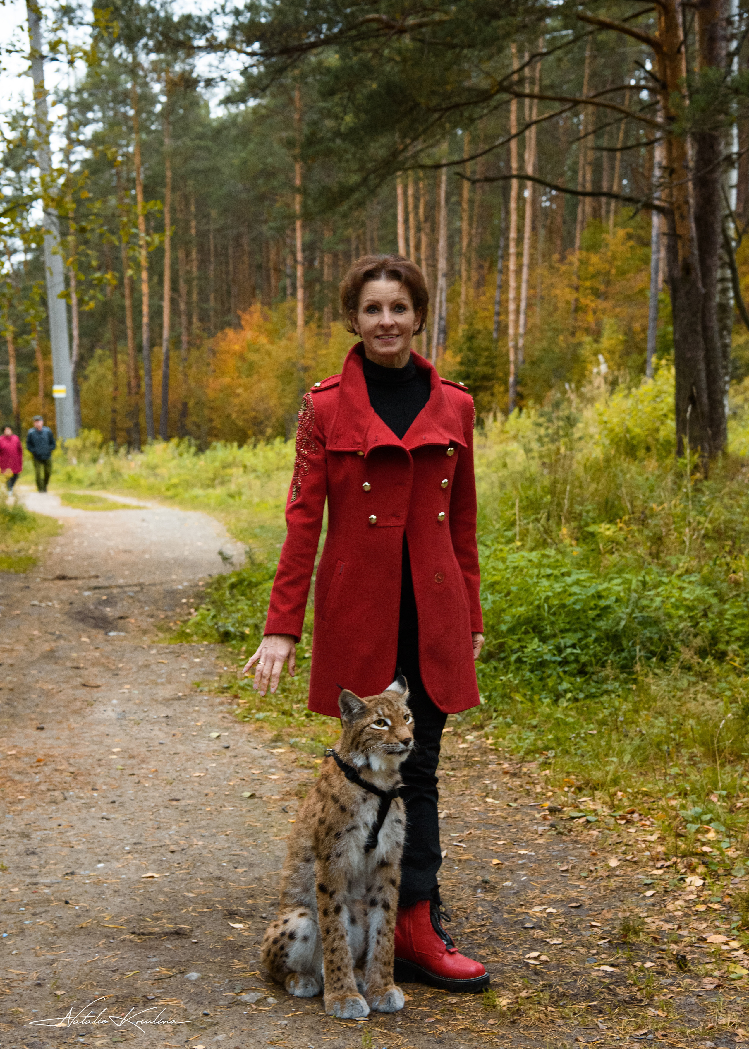 Прогулка в лесу с Фреей. Портретный Семейный Fine-Art фотограф в Санкт-Петербурге Криулина