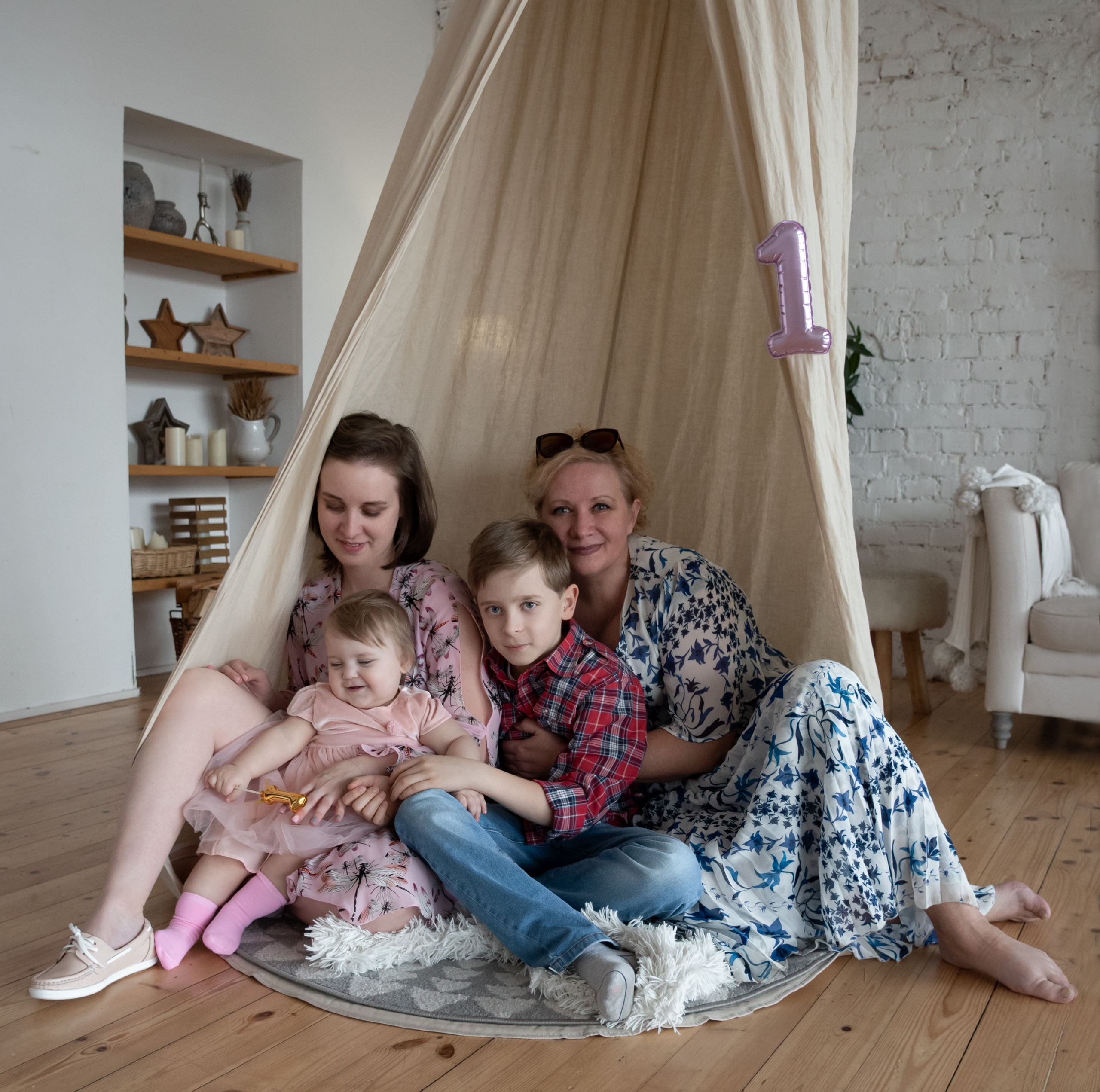 Софе 1 годик. Портретный Семейный Fine-Art фотограф в Санкт-Петербурге Криулина