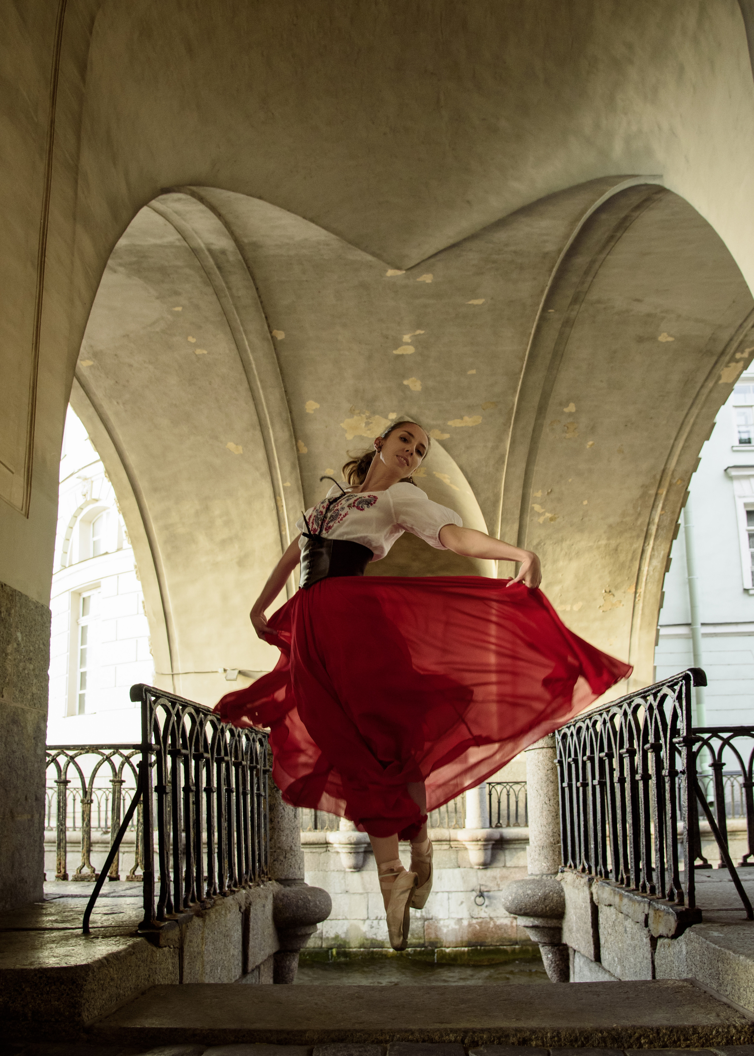 Балерины Зимняя канавка. Портретный Семейный Fine-Art фотограф в Санкт-Петербурге Криулина