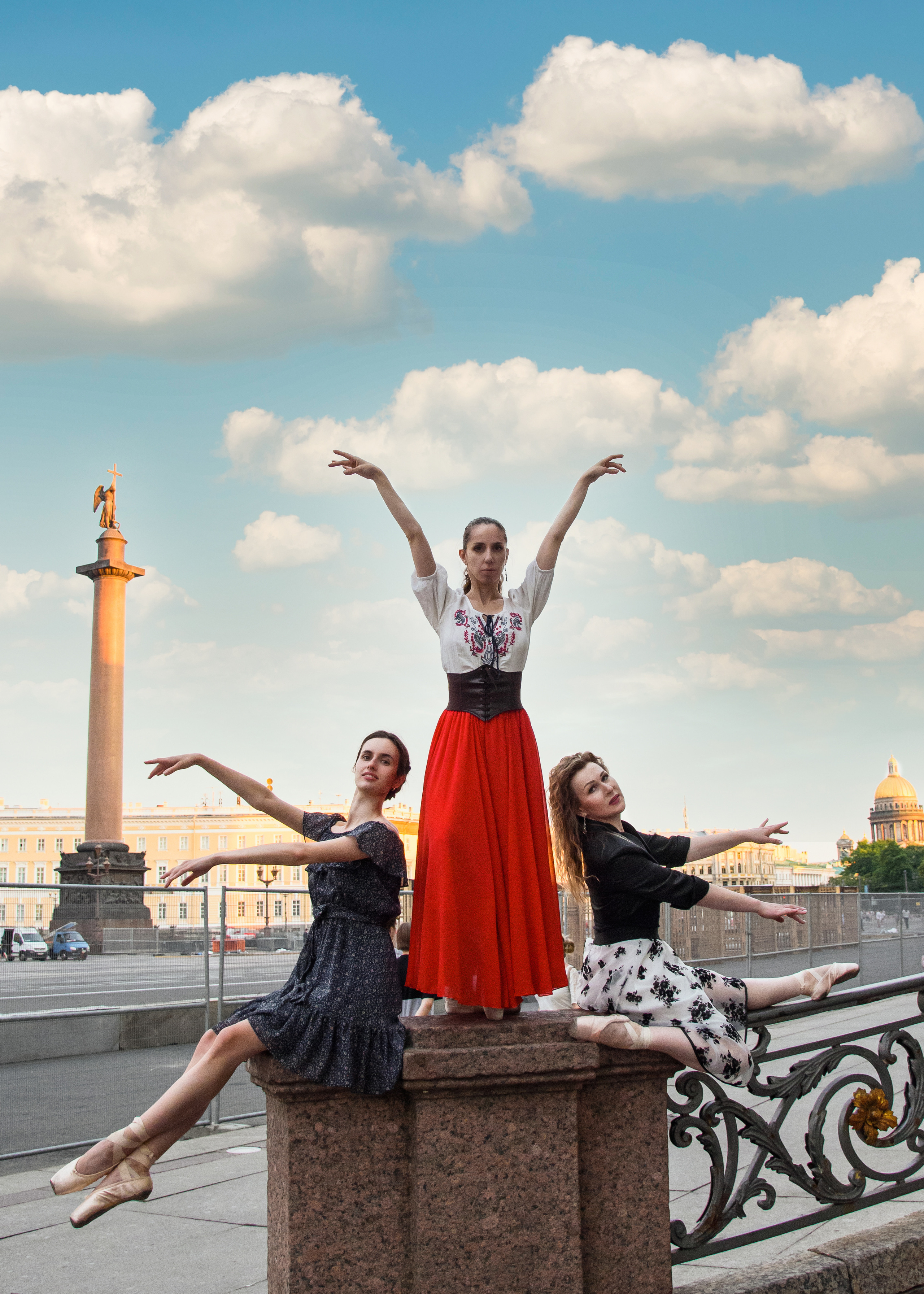 Балерины Зимняя канавка. Портретный Семейный Fine-Art фотограф в Санкт-Петербурге Криулина