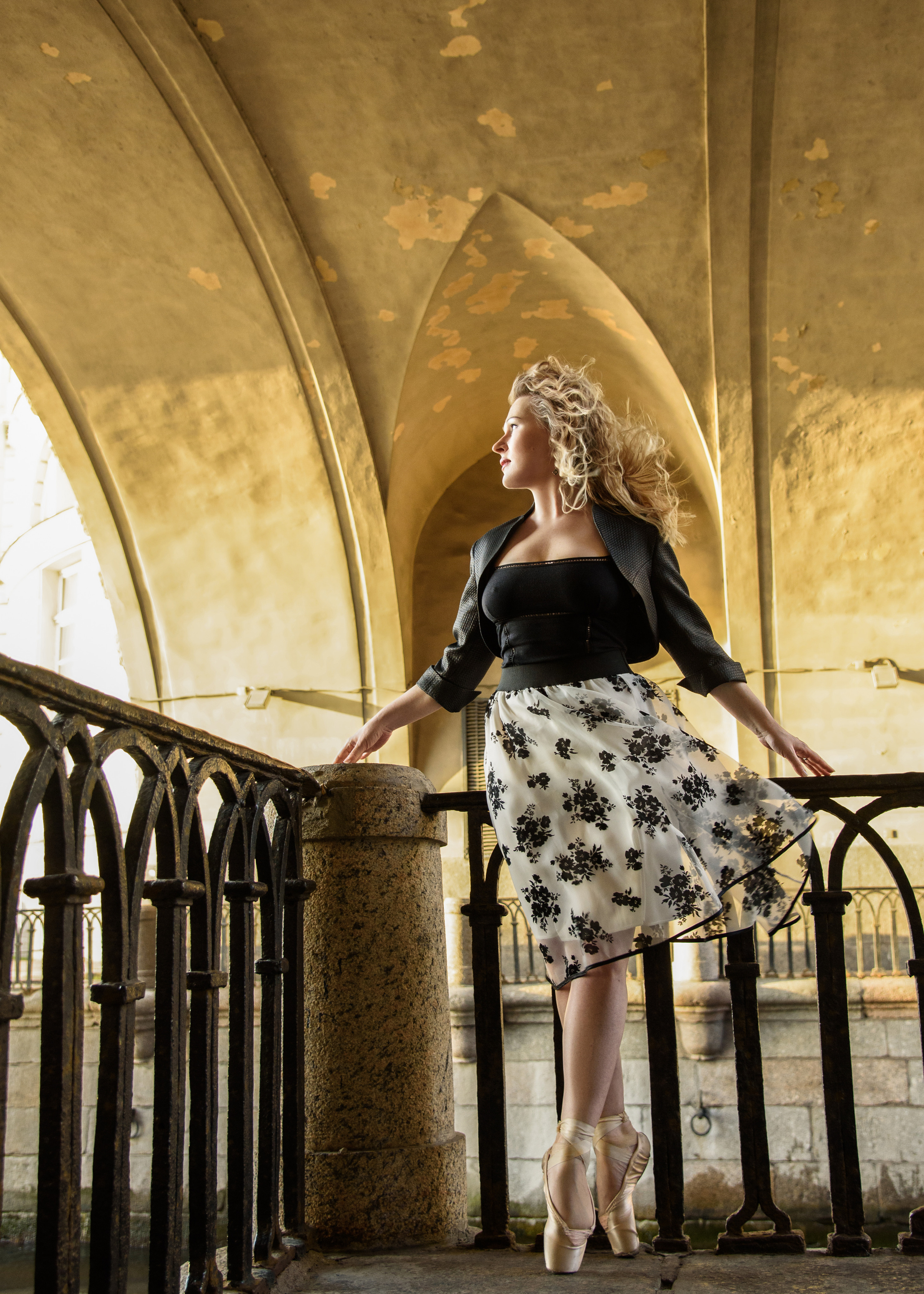 Балерины Зимняя канавка. Портретный Семейный Fine-Art фотограф в Санкт-Петербурге Криулина