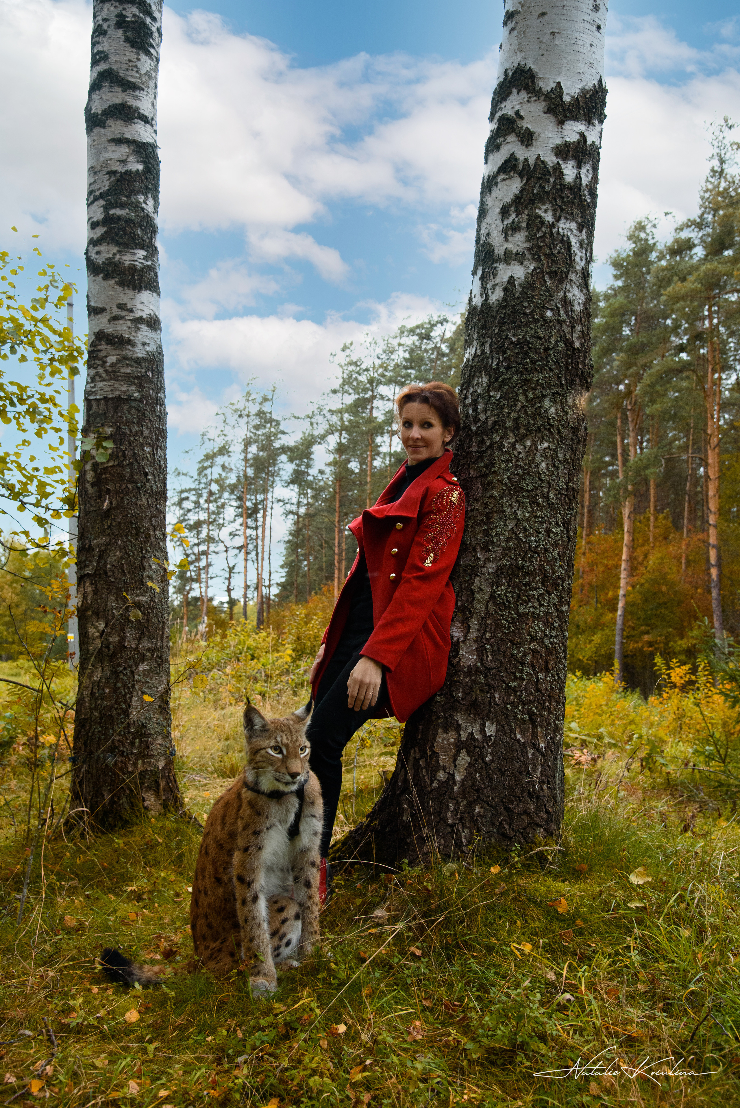 Прогулка в лесу с Фреей. Портретный Семейный Fine-Art фотограф в Санкт-Петербурге Криулина