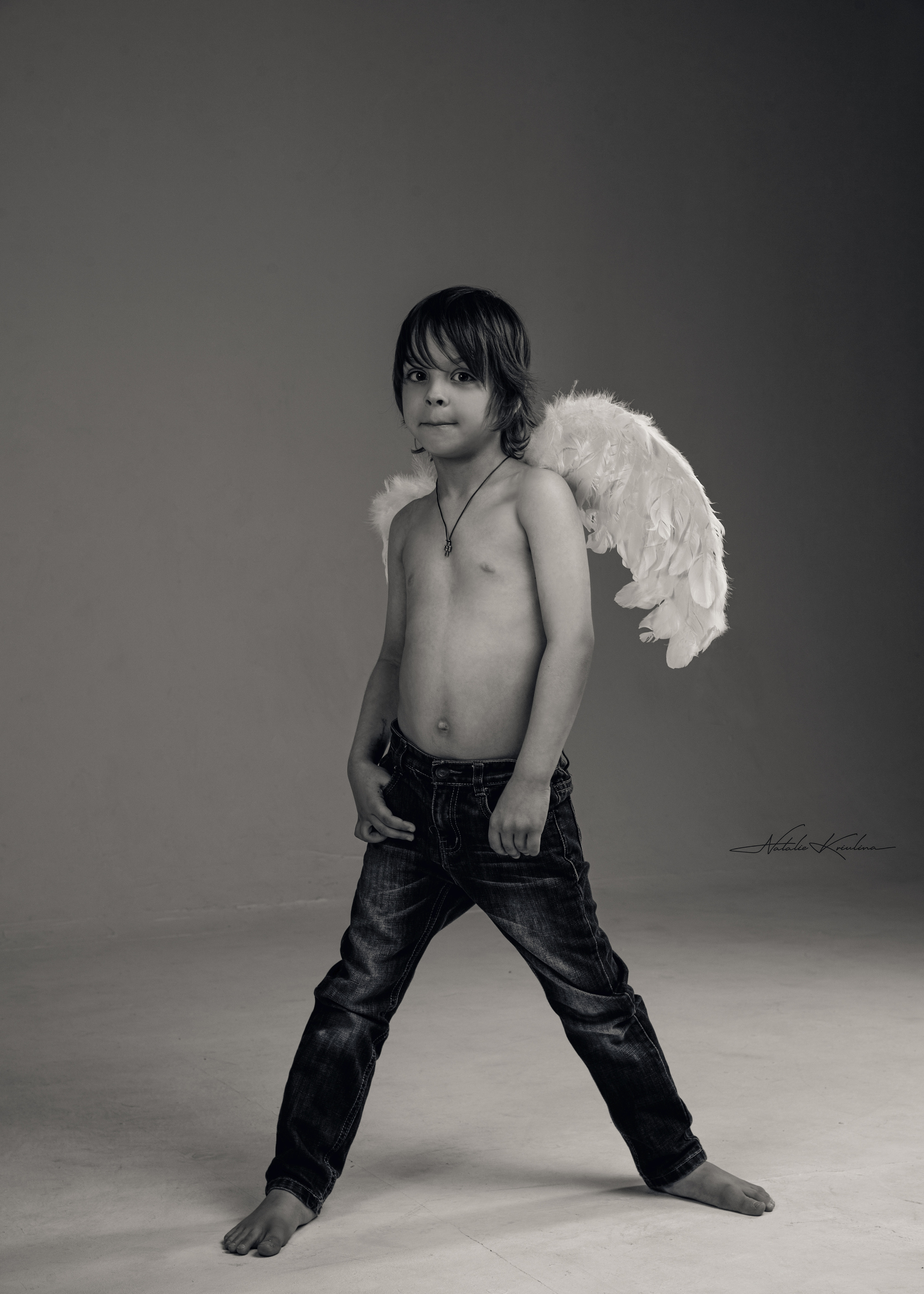 Маленький ангел (Глеб). Портретный Семейный Fine-Art фотограф в Санкт-Петербурге Криулина