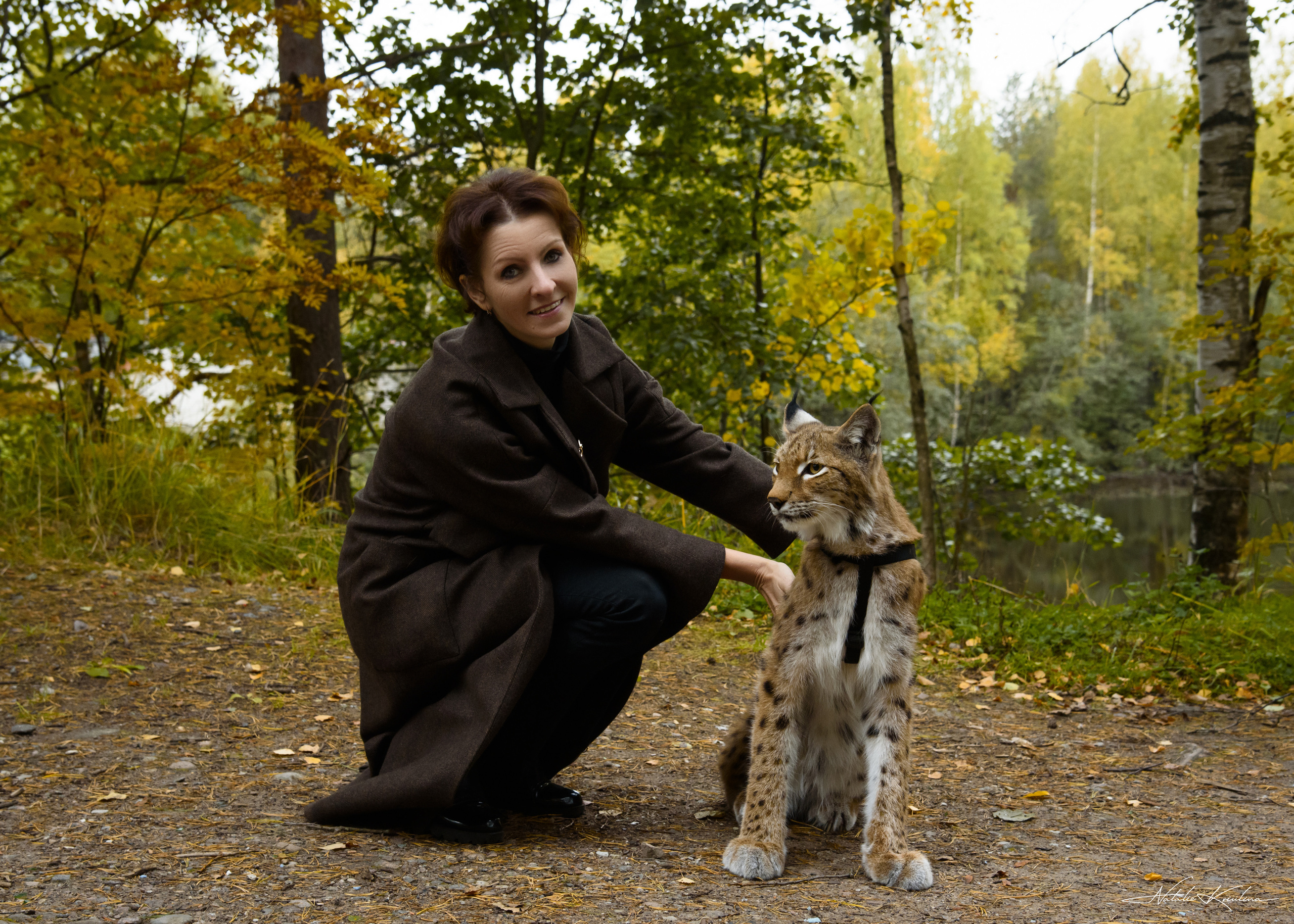Прогулка в лесу с Фреей. Портретный Семейный Fine-Art фотограф в Санкт-Петербурге Криулина