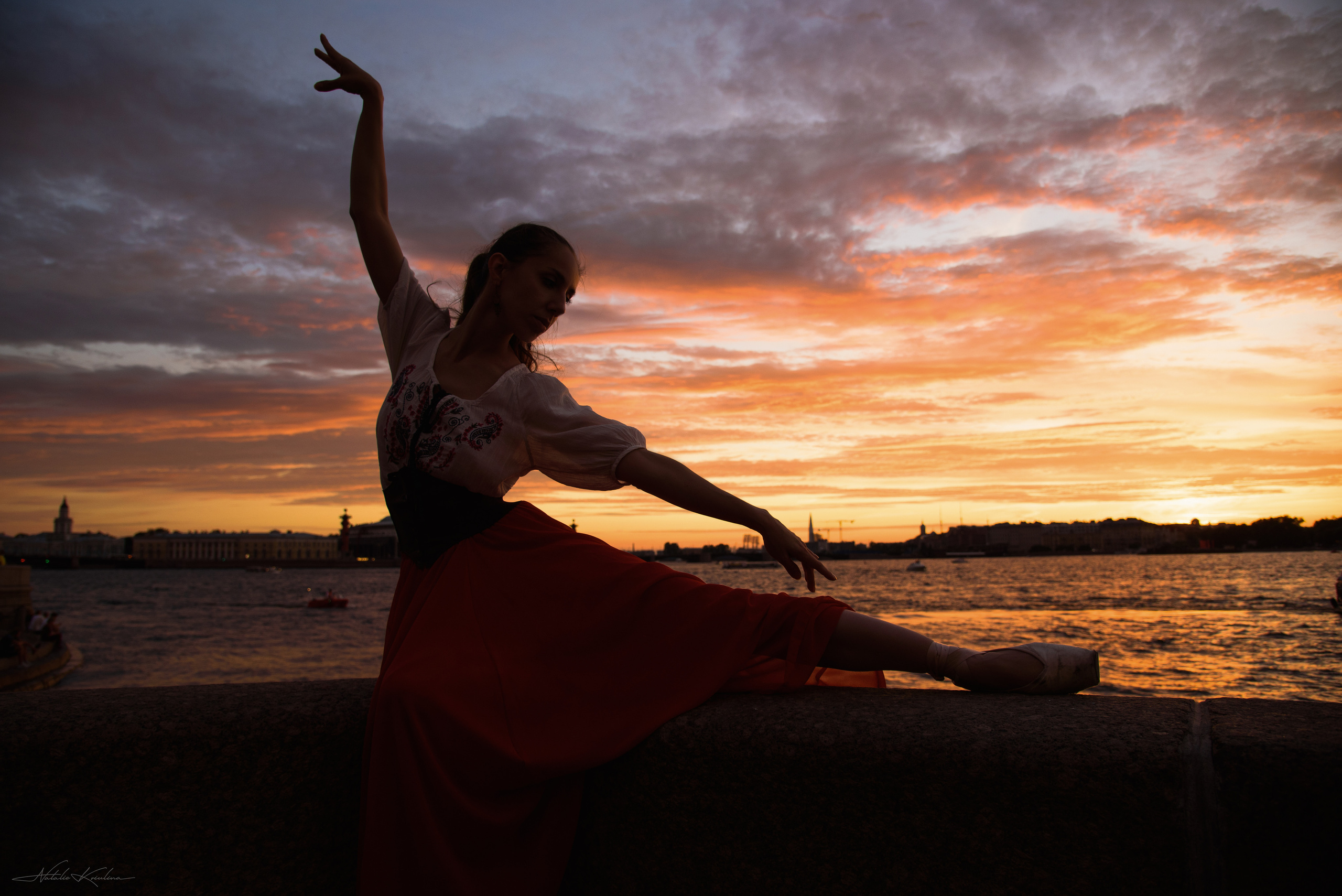 Балерины Зимняя канавка. Портретный Семейный Fine-Art фотограф в Санкт-Петербурге Криулина