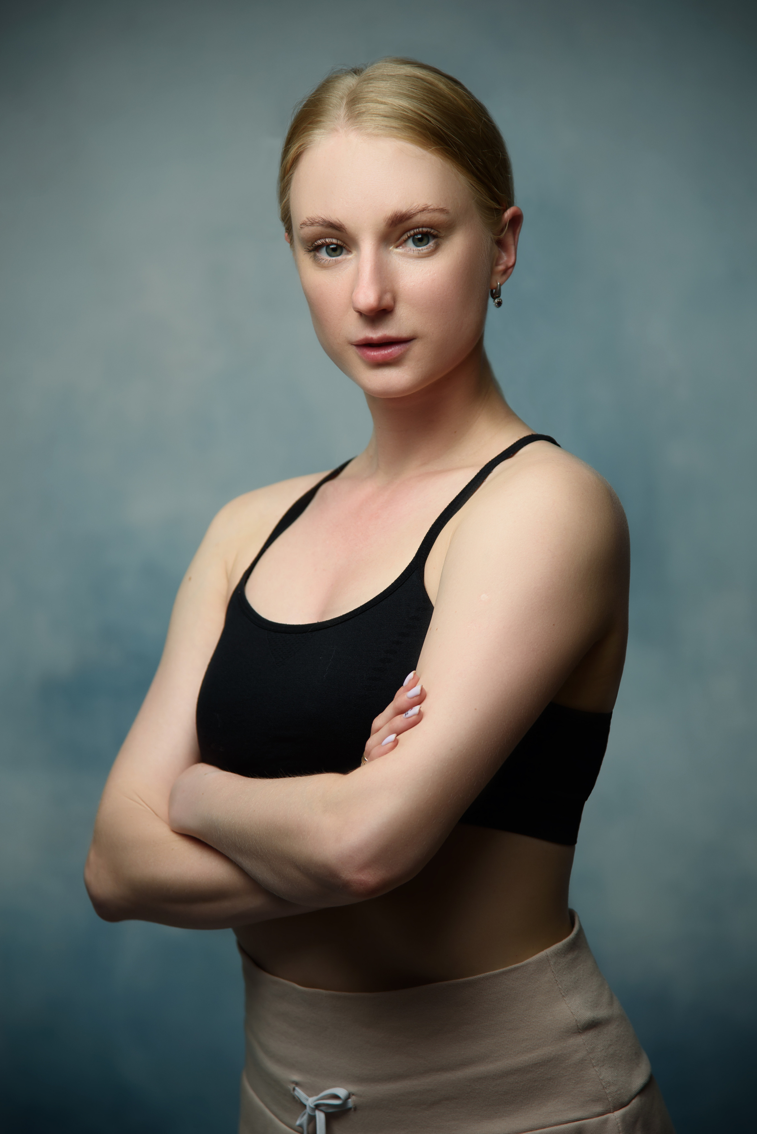 женский портрет в студии