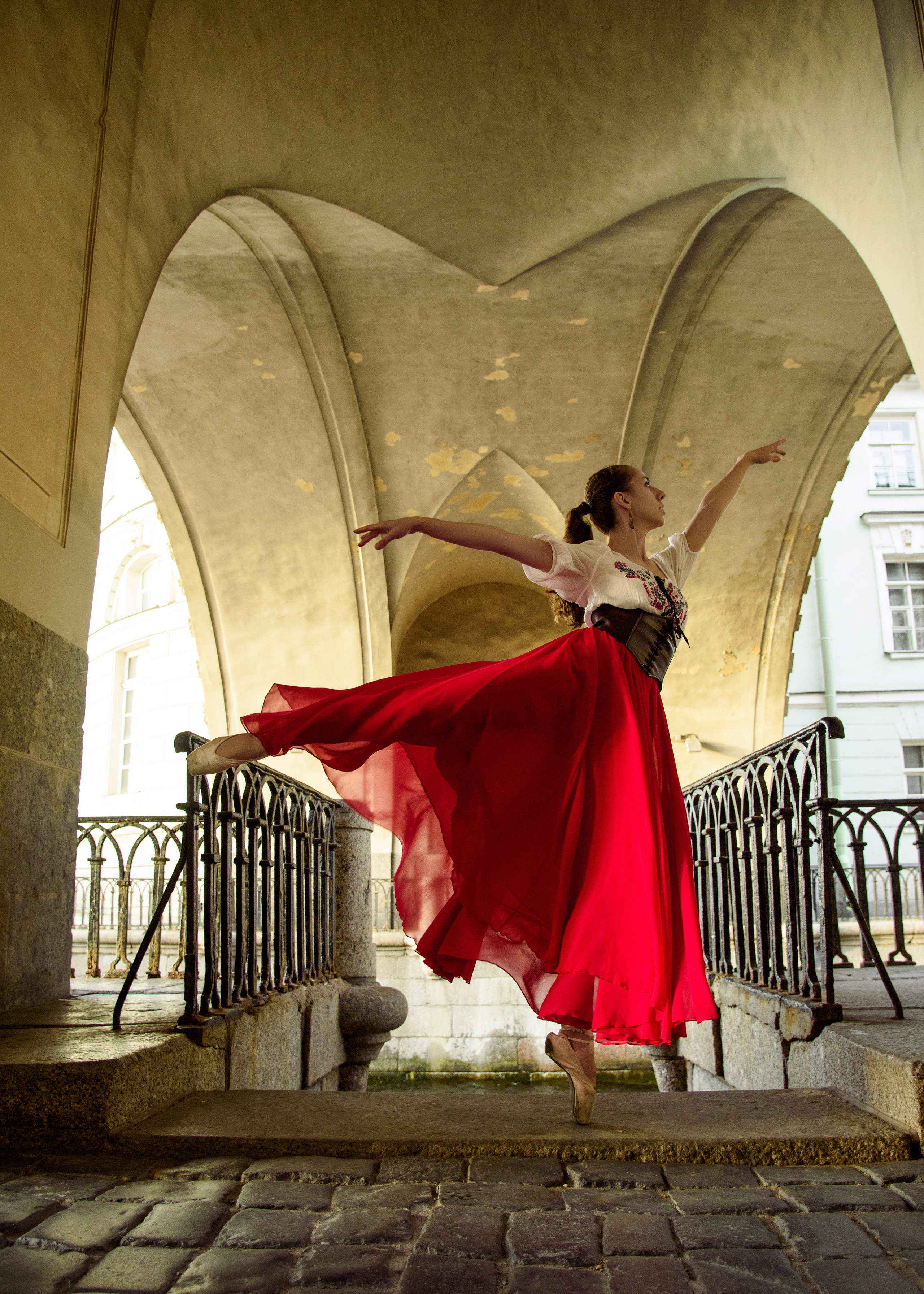 Балерины Зимняя канавка. Портретный Семейный Fine-Art фотограф в Санкт-Петербурге Криулина