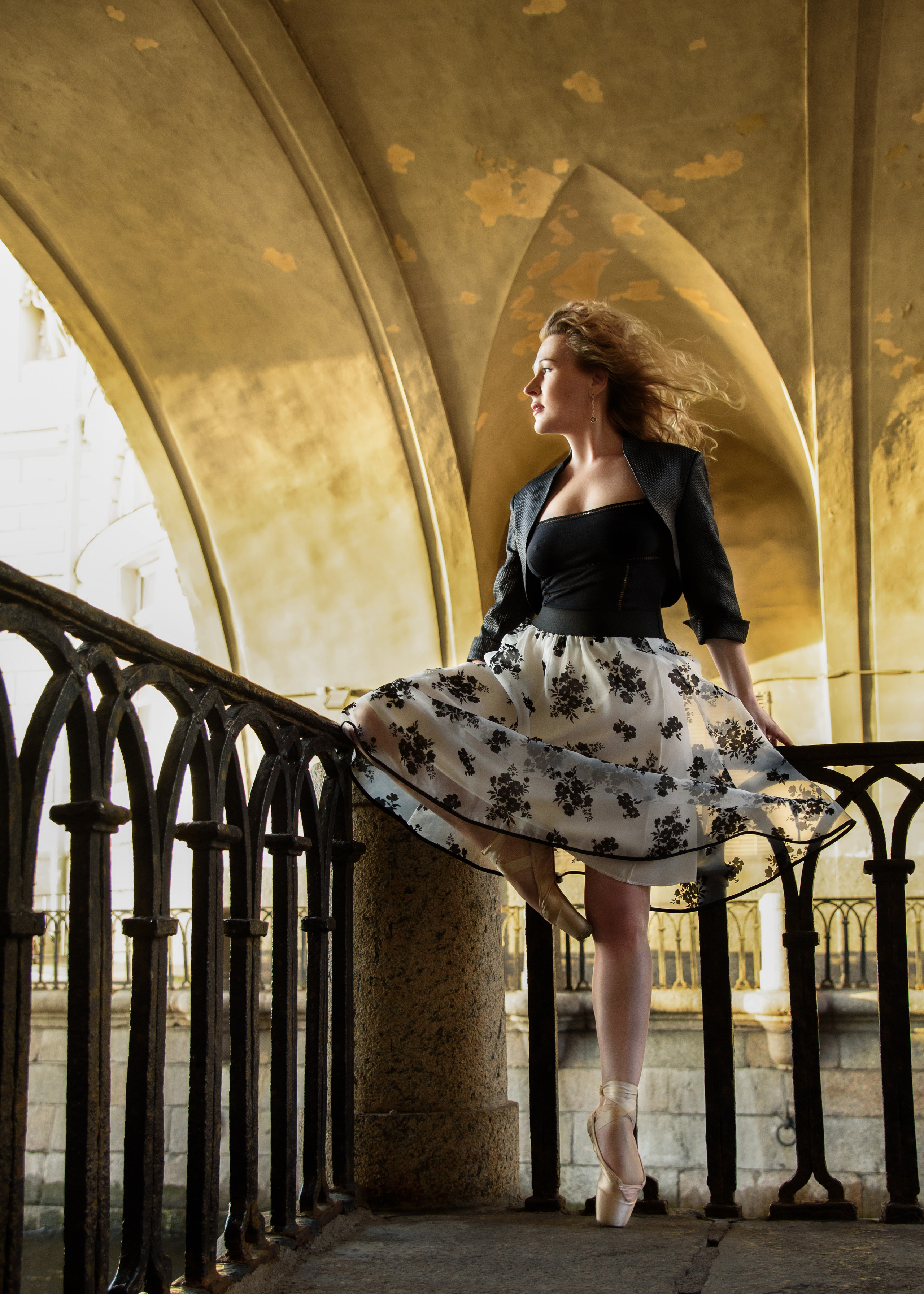 Балерины Зимняя канавка. Портретный Семейный Fine-Art фотограф в Санкт-Петербурге Криулина