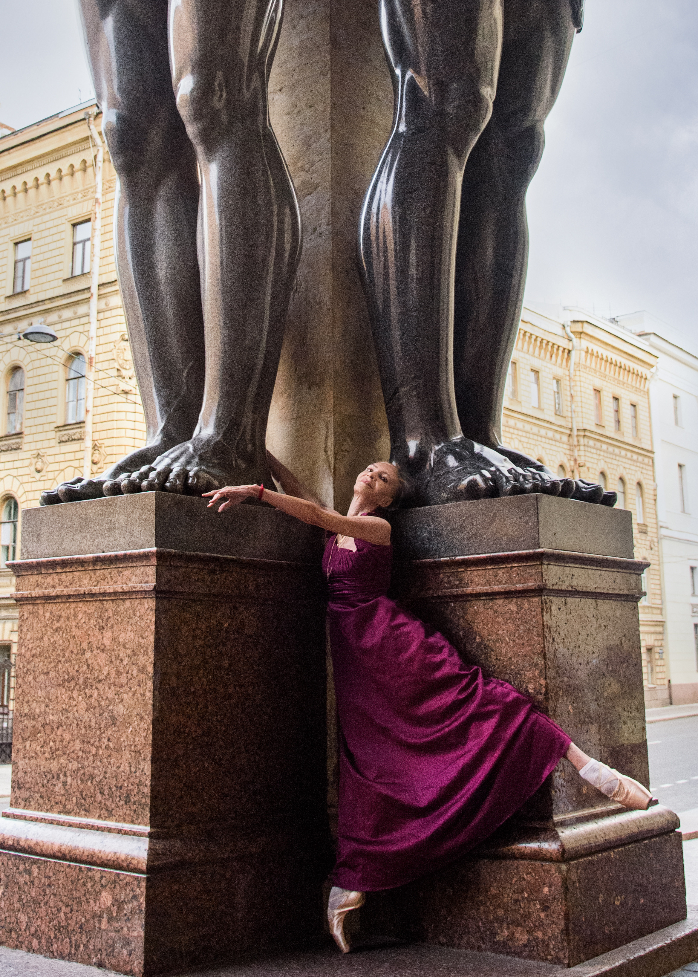 Балерины Зимняя канавка. Портретный Семейный Fine-Art фотограф в Санкт-Петербурге Криулина