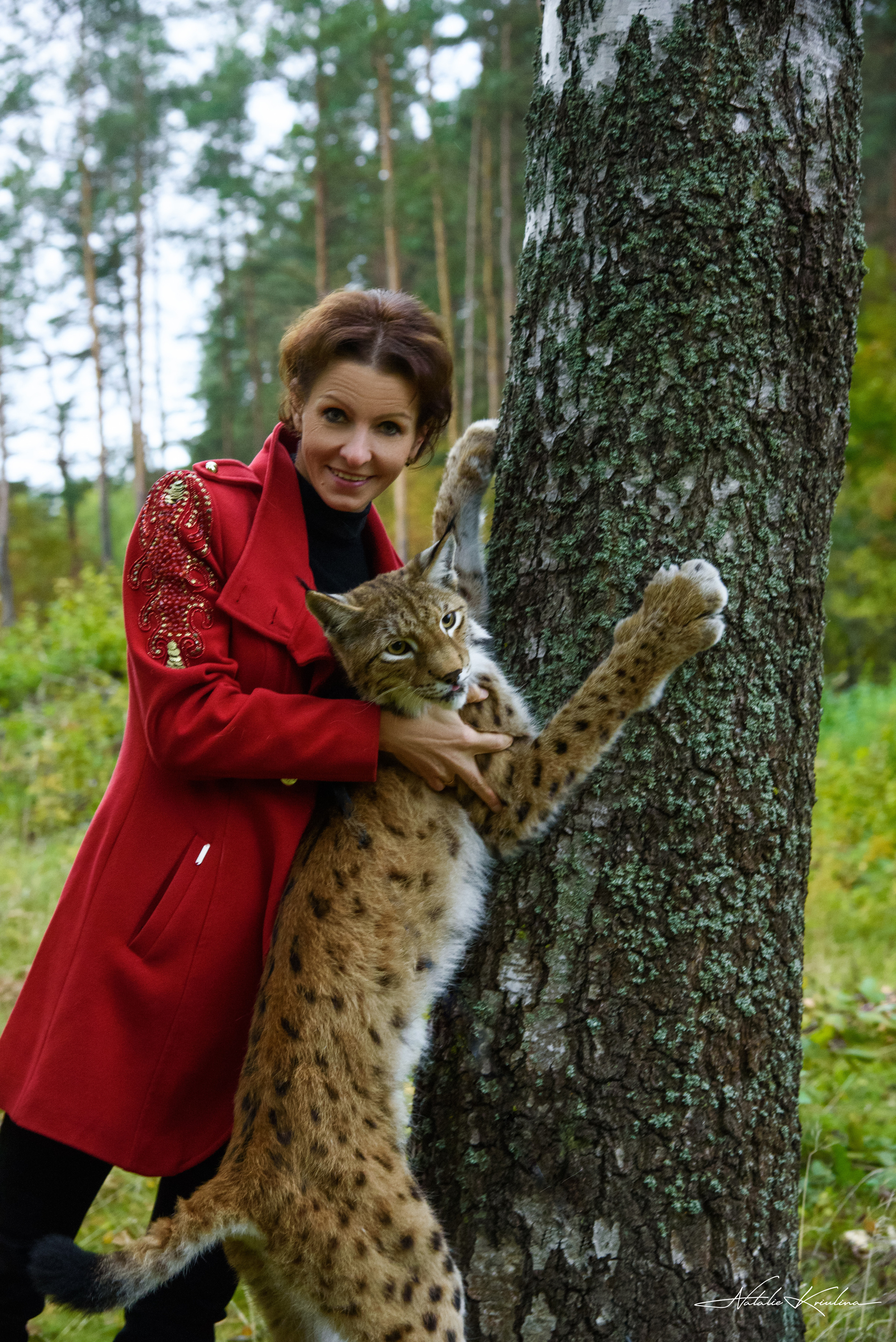 Прогулка в лесу с Фреей. Портретный Семейный Fine-Art фотограф в Санкт-Петербурге Криулина