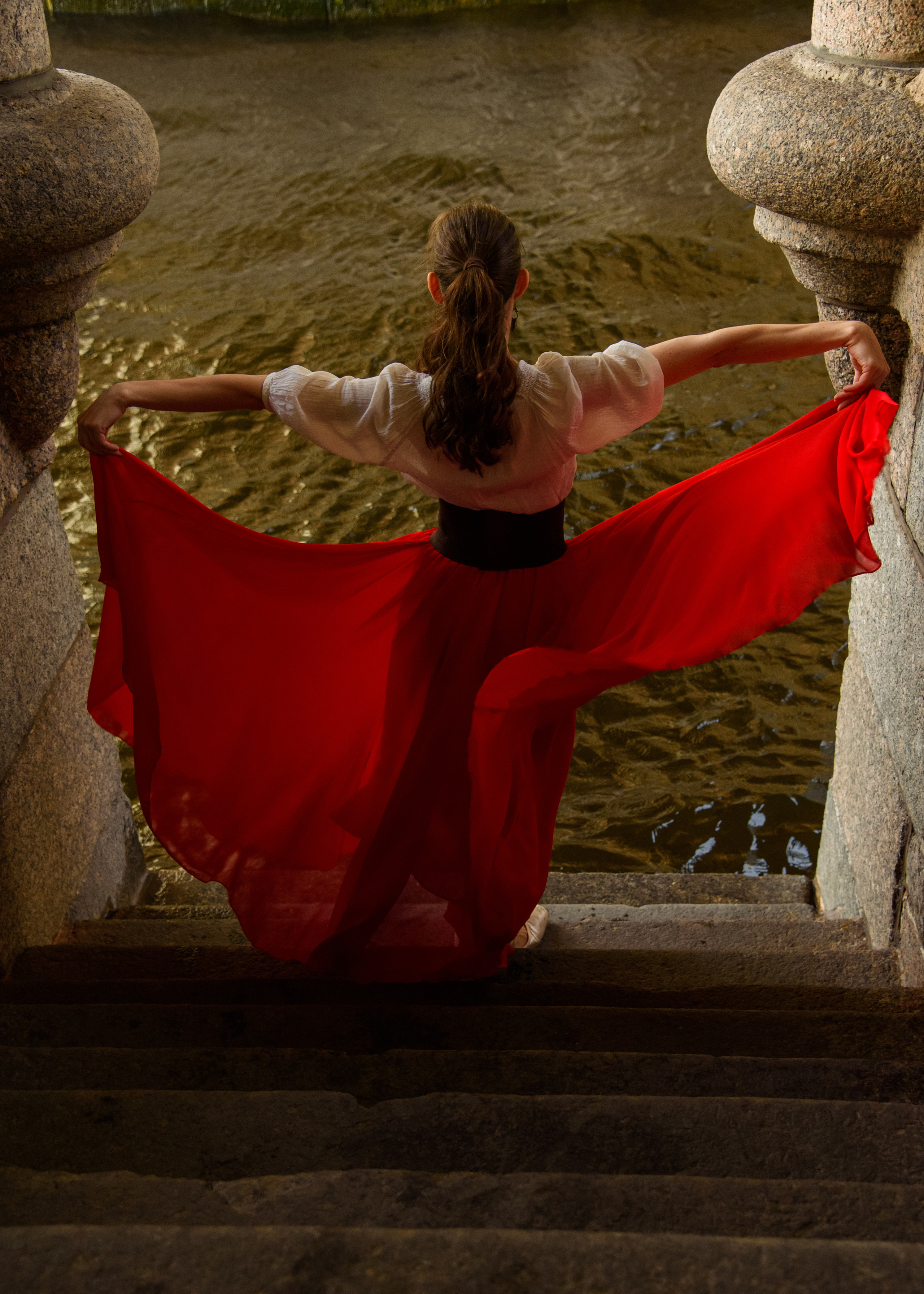 Балерины Зимняя канавка. Портретный Семейный Fine-Art фотограф в Санкт-Петербурге Криулина